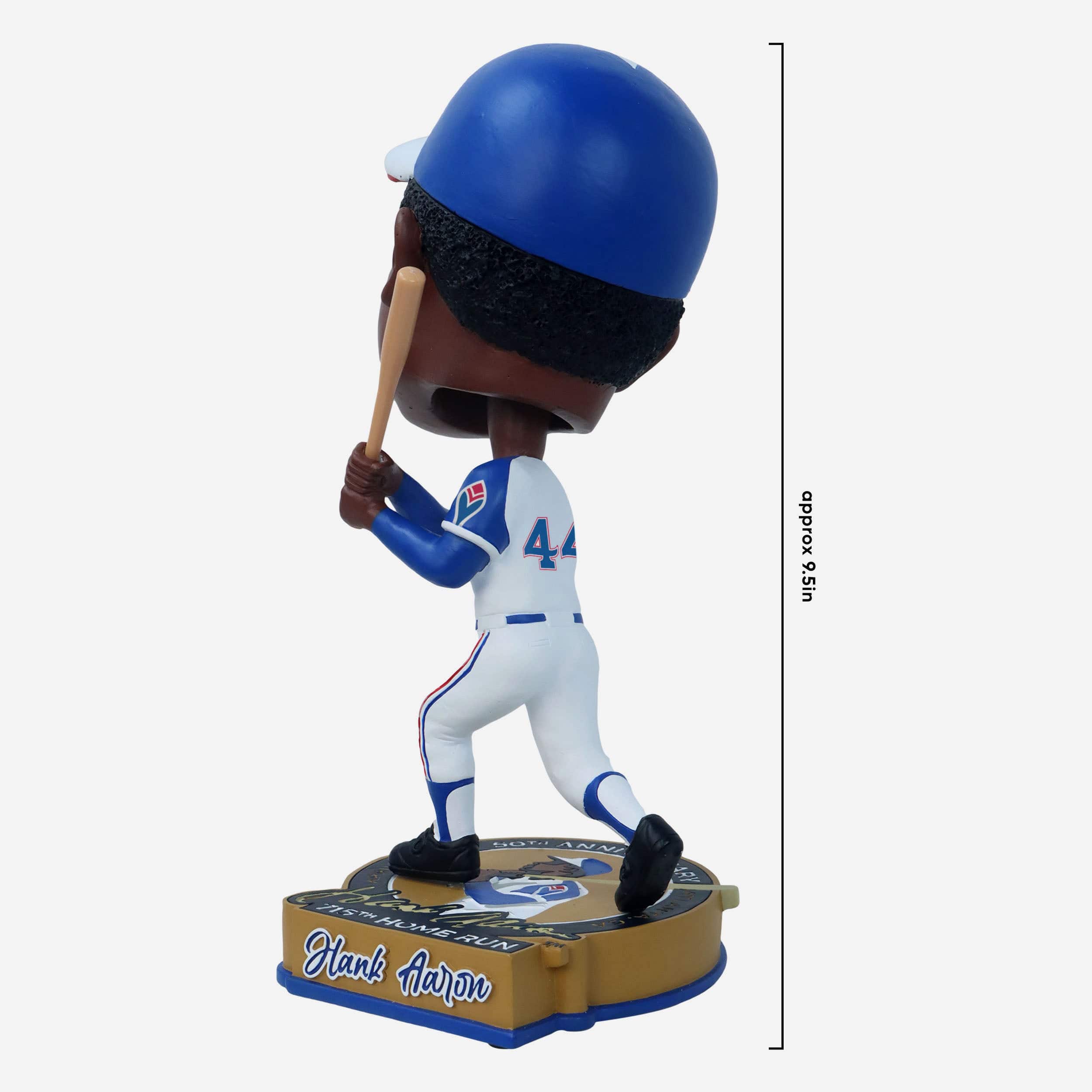 Hank Aaron Atlanta Braves 715 Home Run 50th Anniversary Bighead Bobblehead - Image 4