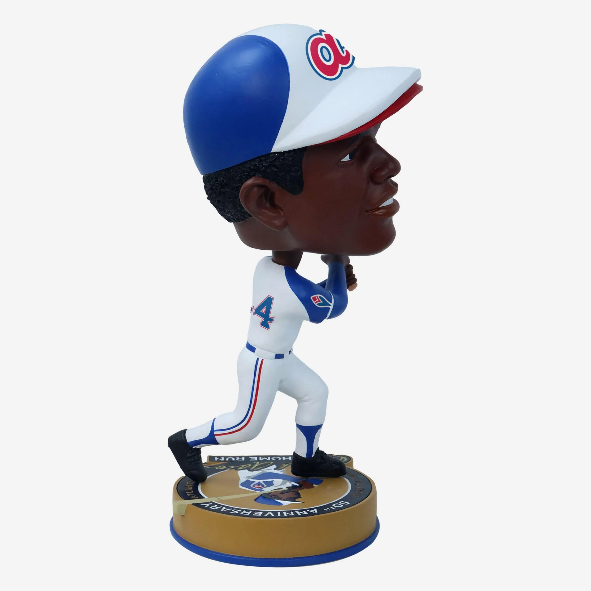 Hank Aaron Atlanta Braves 715 Home Run 50th Anniversary Bighead Bobblehead - Image 5