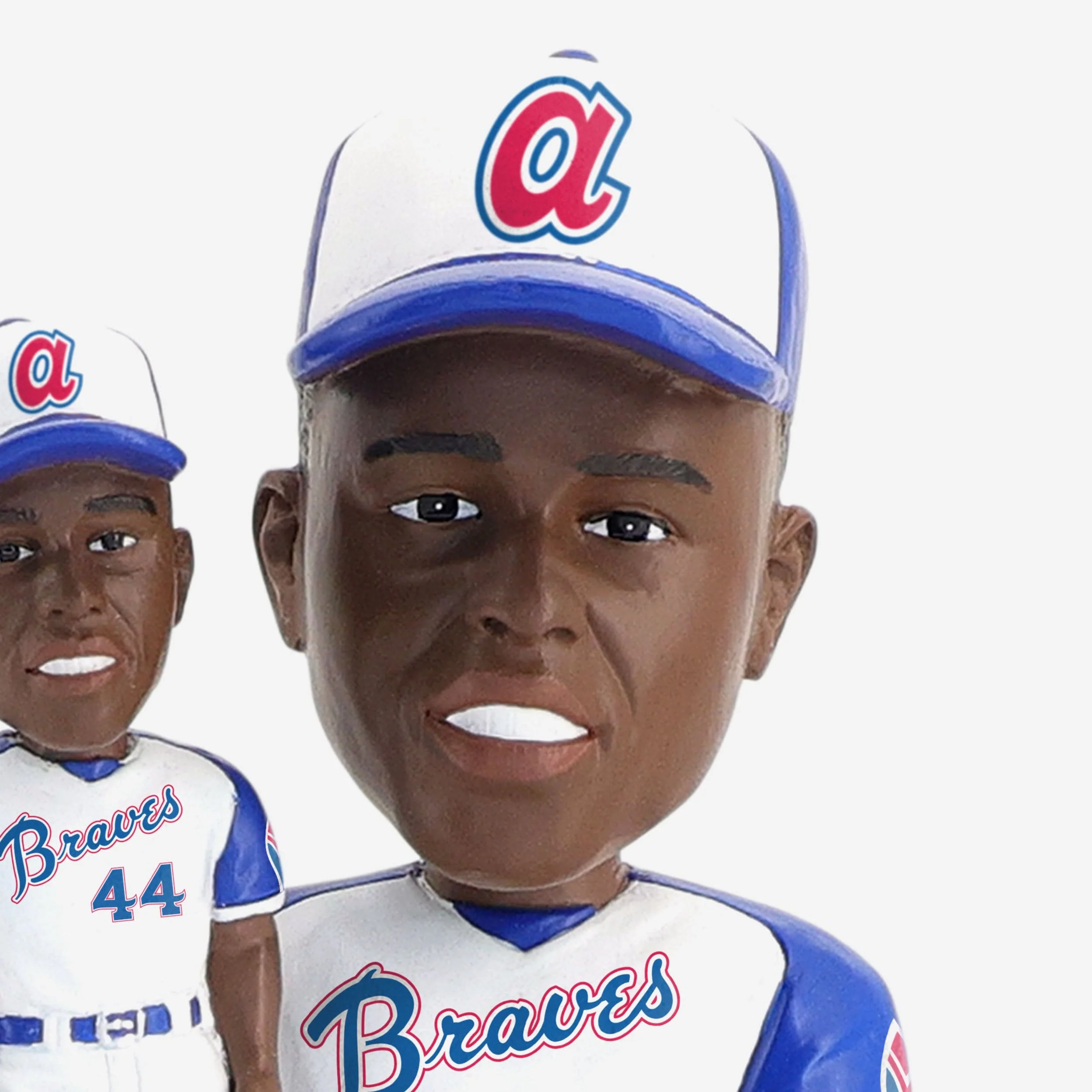 Hank Aaron Atlanta Braves Bobble Dubblz Bobblehead - Image 2