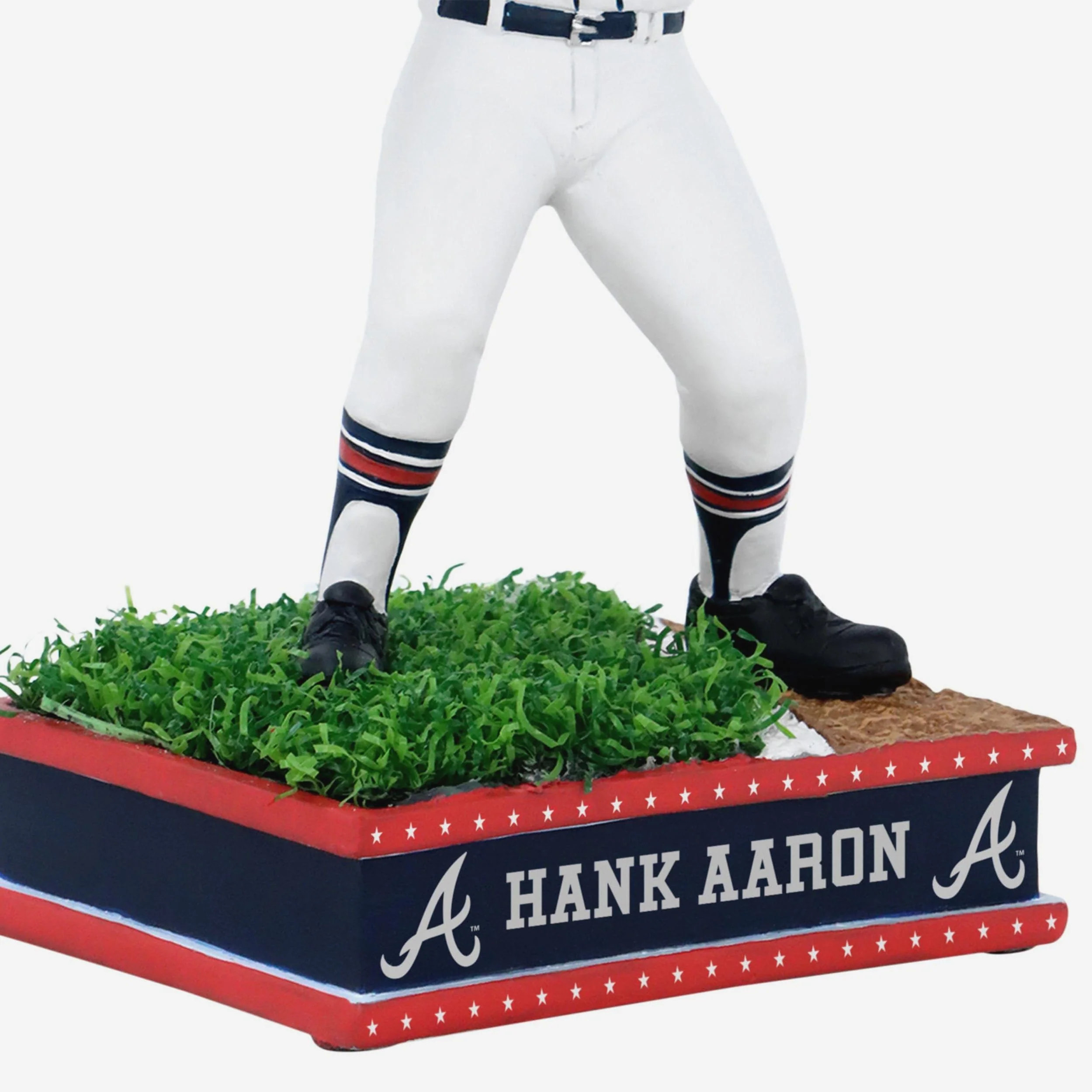 Hank Aaron Atlanta Braves Field Star Bobblehead - Image 3