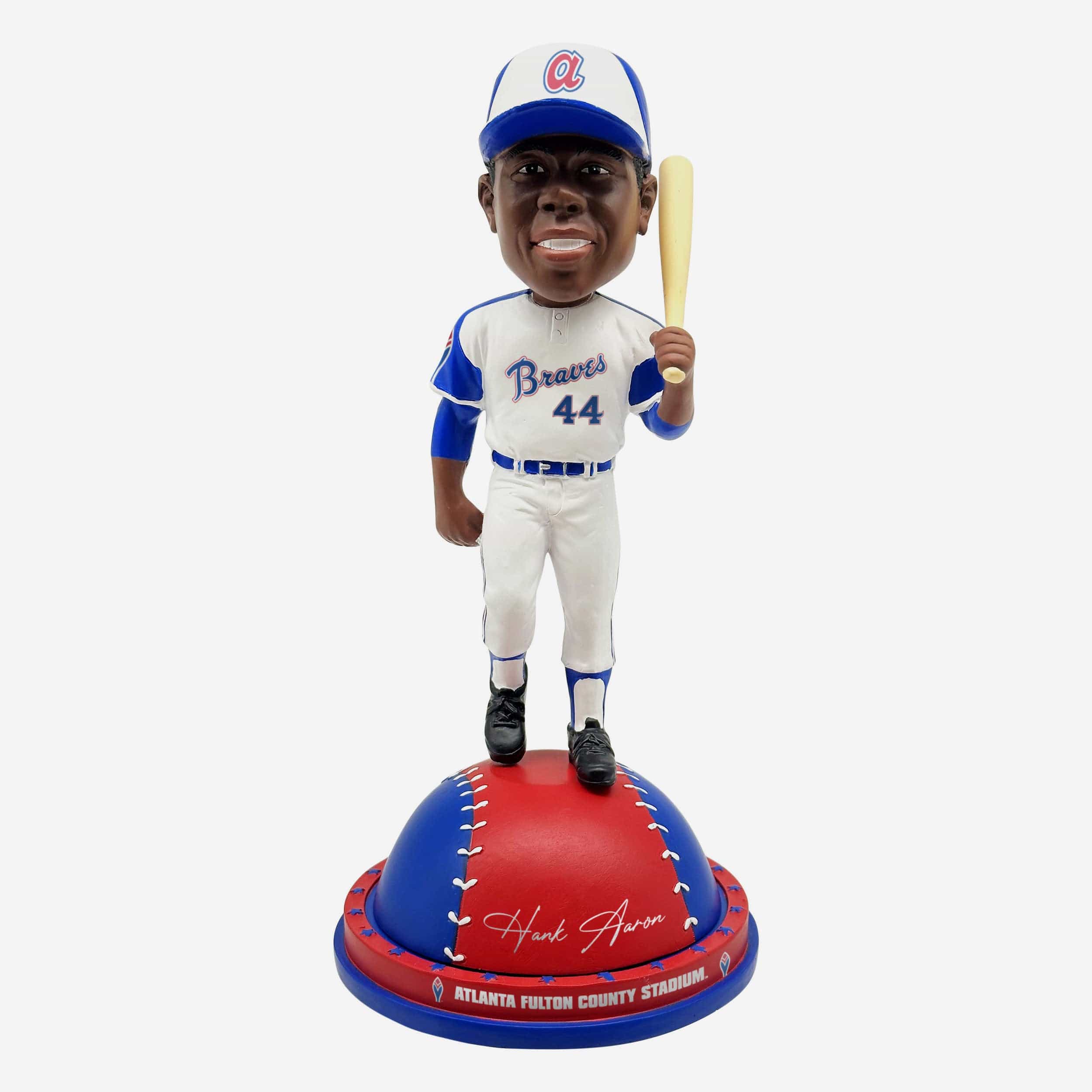 Hank Aaron Atlanta Braves Magnetic Stadium Base Bobblehead