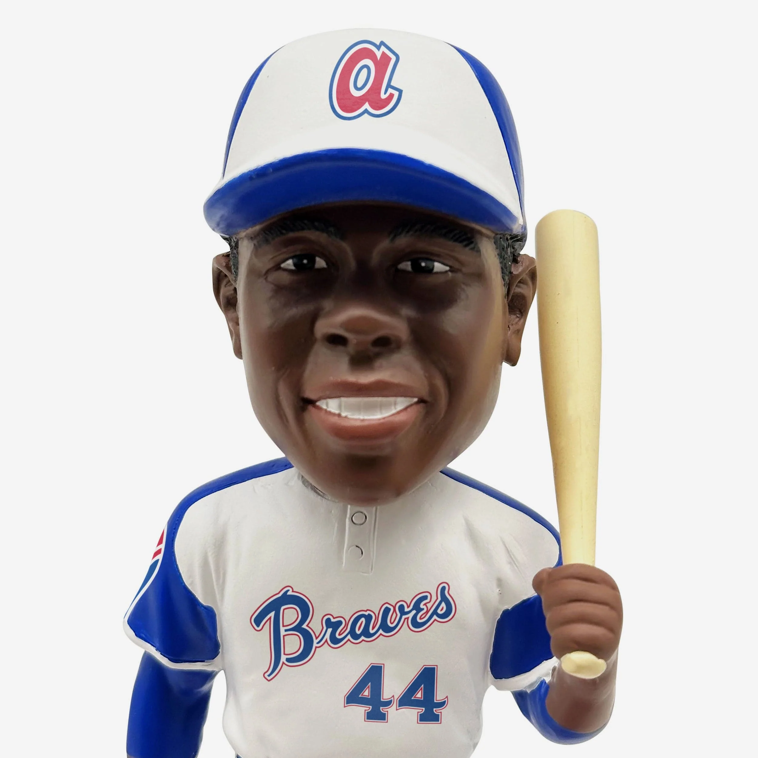 Hank Aaron Atlanta Braves Magnetic Stadium Base Bobblehead - Image 3