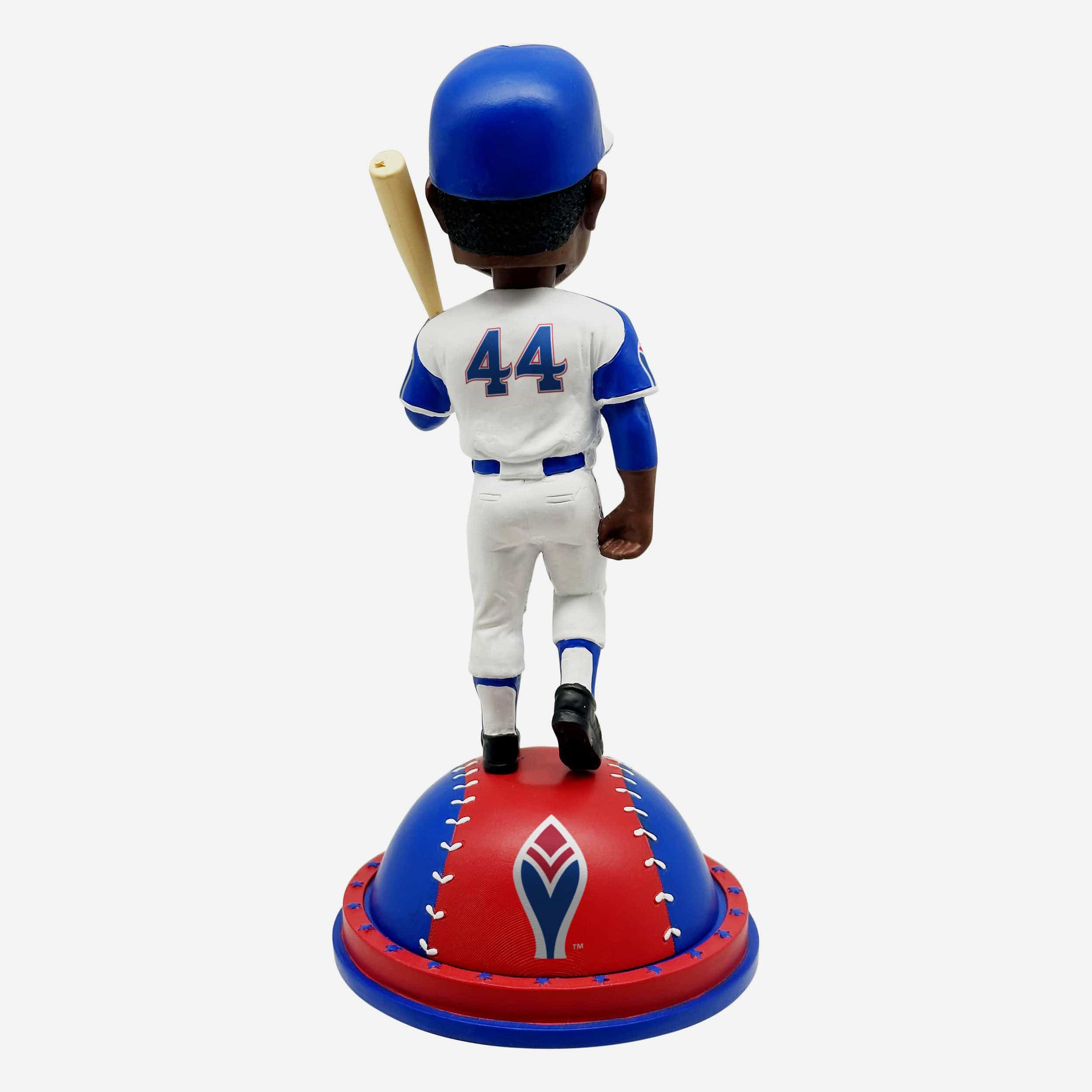 Hank Aaron Atlanta Braves Magnetic Stadium Base Bobblehead - Image 6