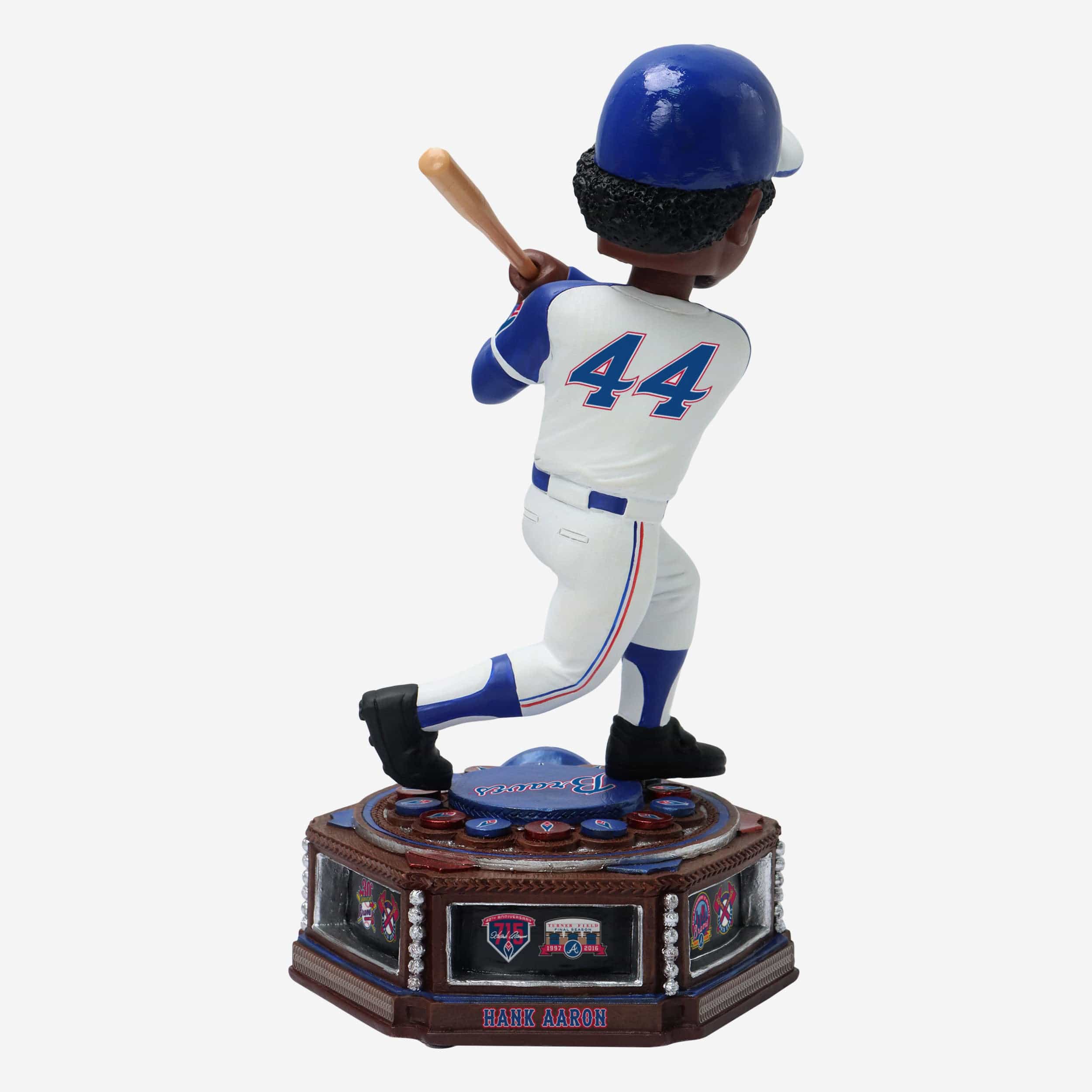 Hank Aaron Atlanta Braves Patch Collection Bobblehead - Image 5