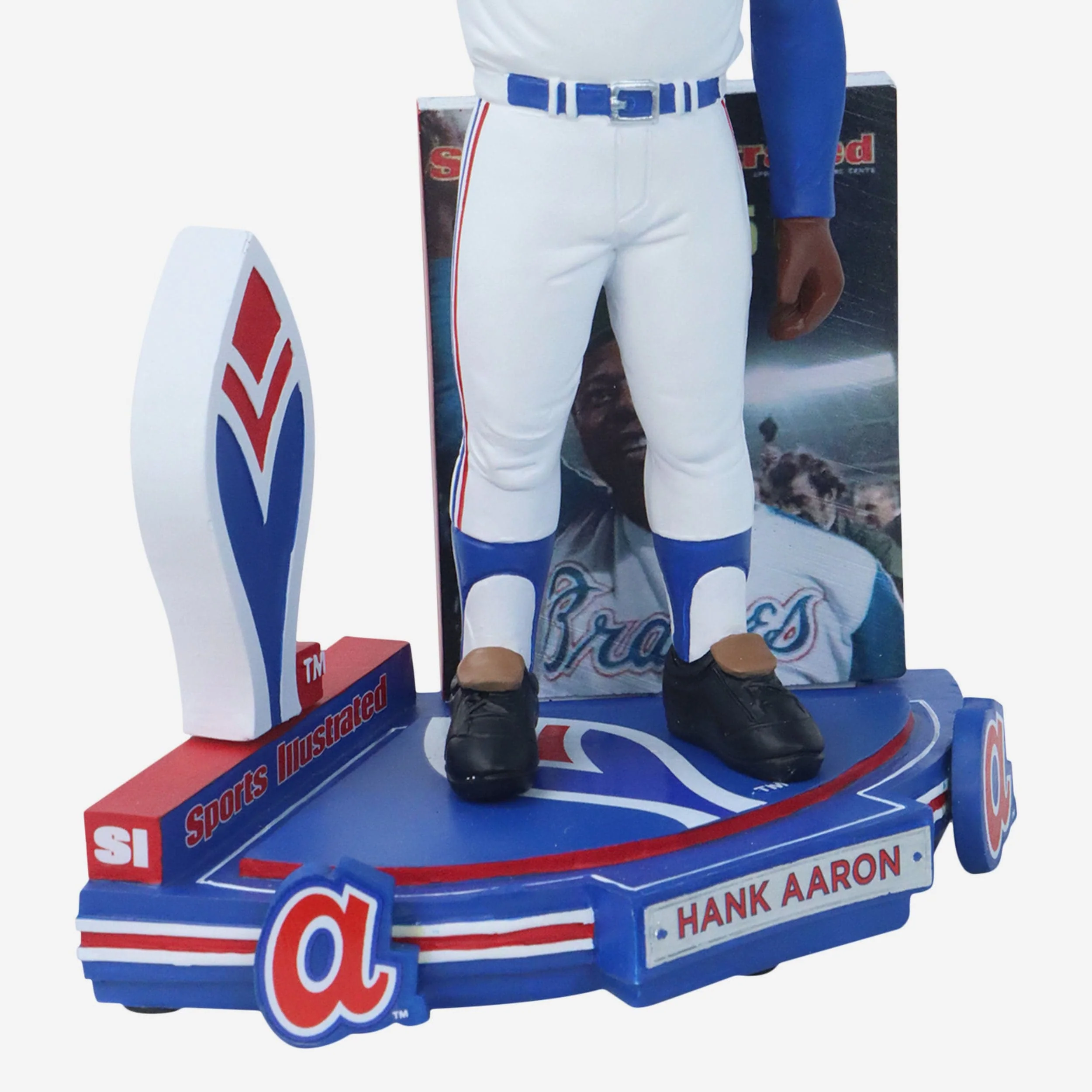 Hank Aaron Atlanta Braves Sports Illustrated Cover Bobblehead - Image 3