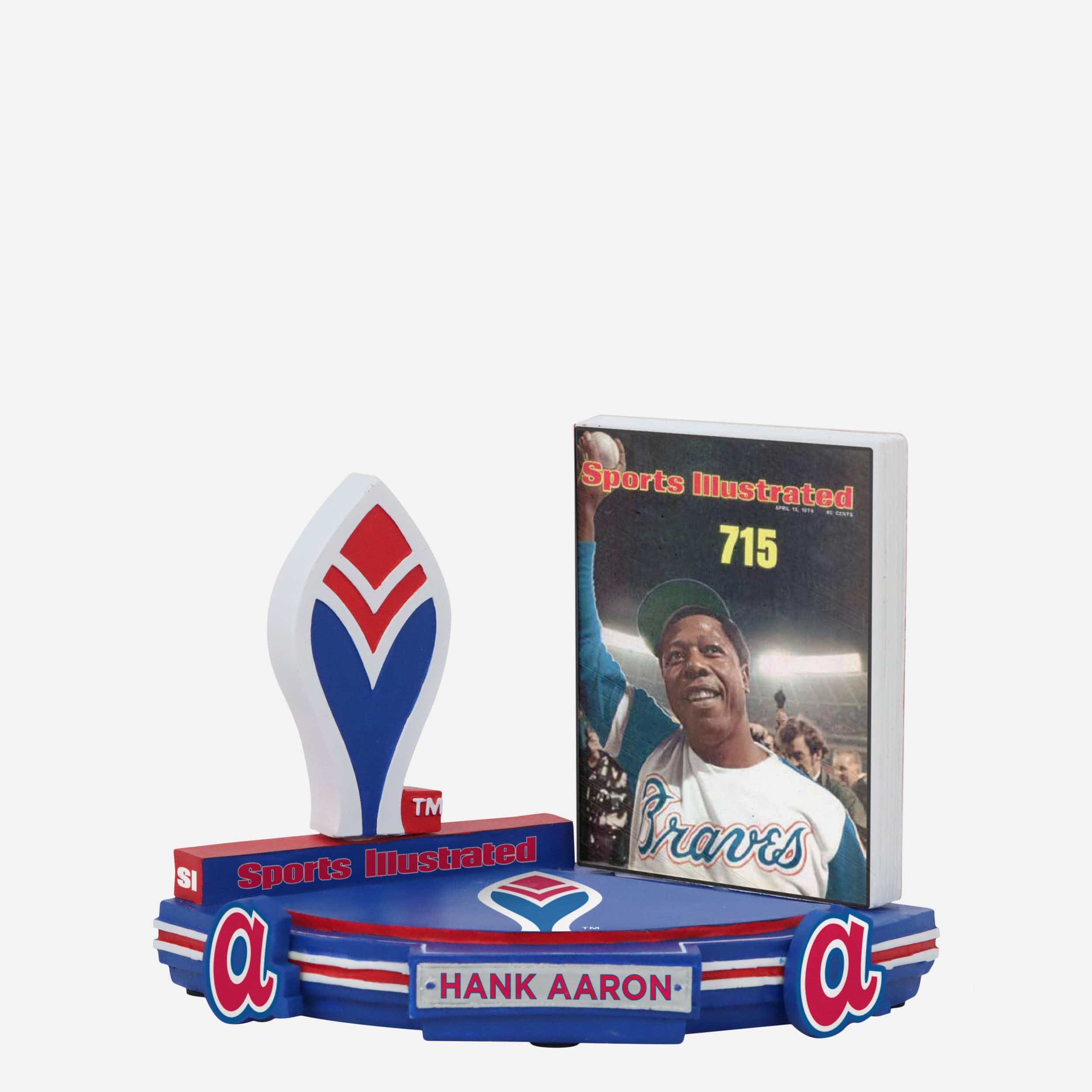 Hank Aaron Atlanta Braves Sports Illustrated Cover Bobblehead - Image 4