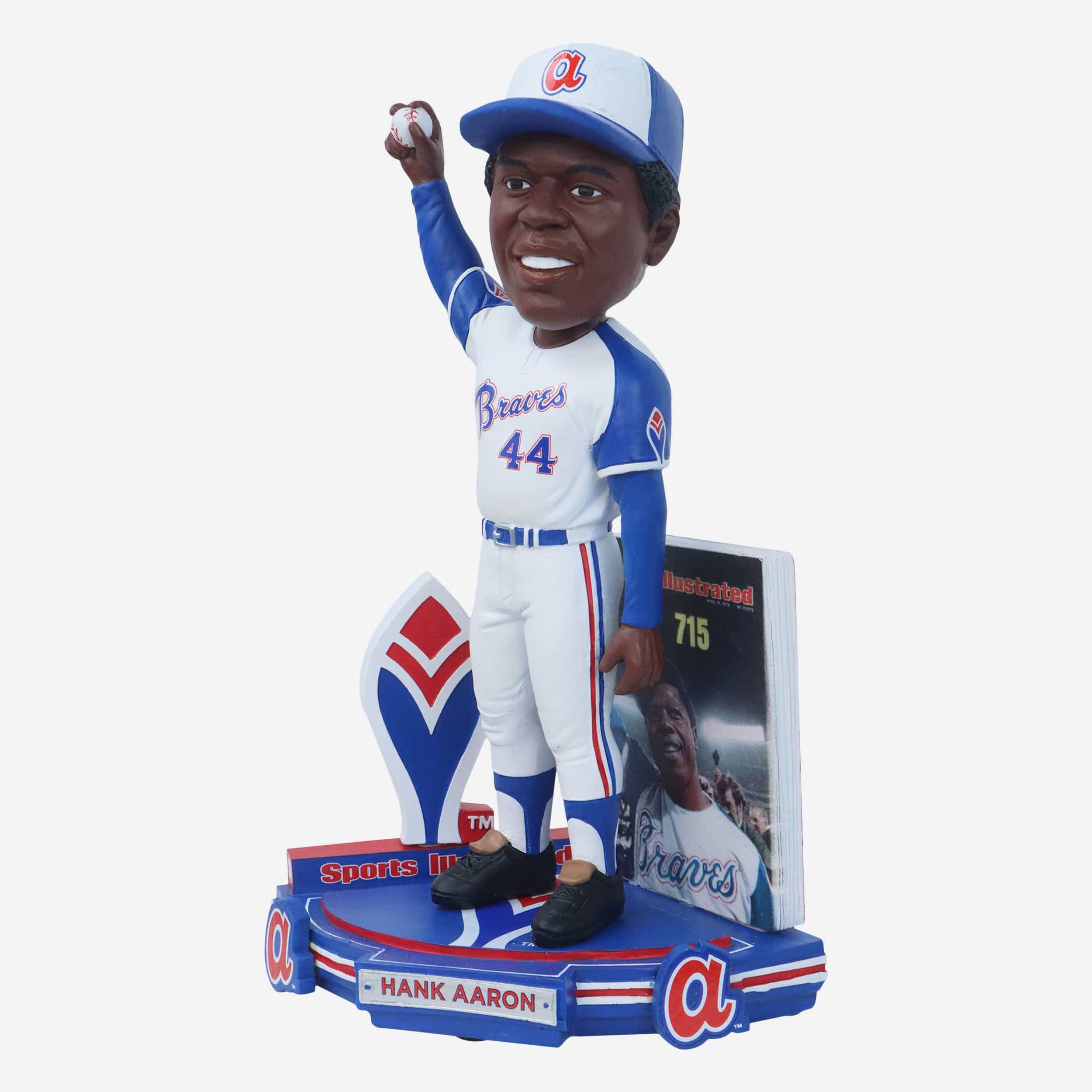 Hank Aaron Atlanta Braves Sports Illustrated Cover Bobblehead - Image 5