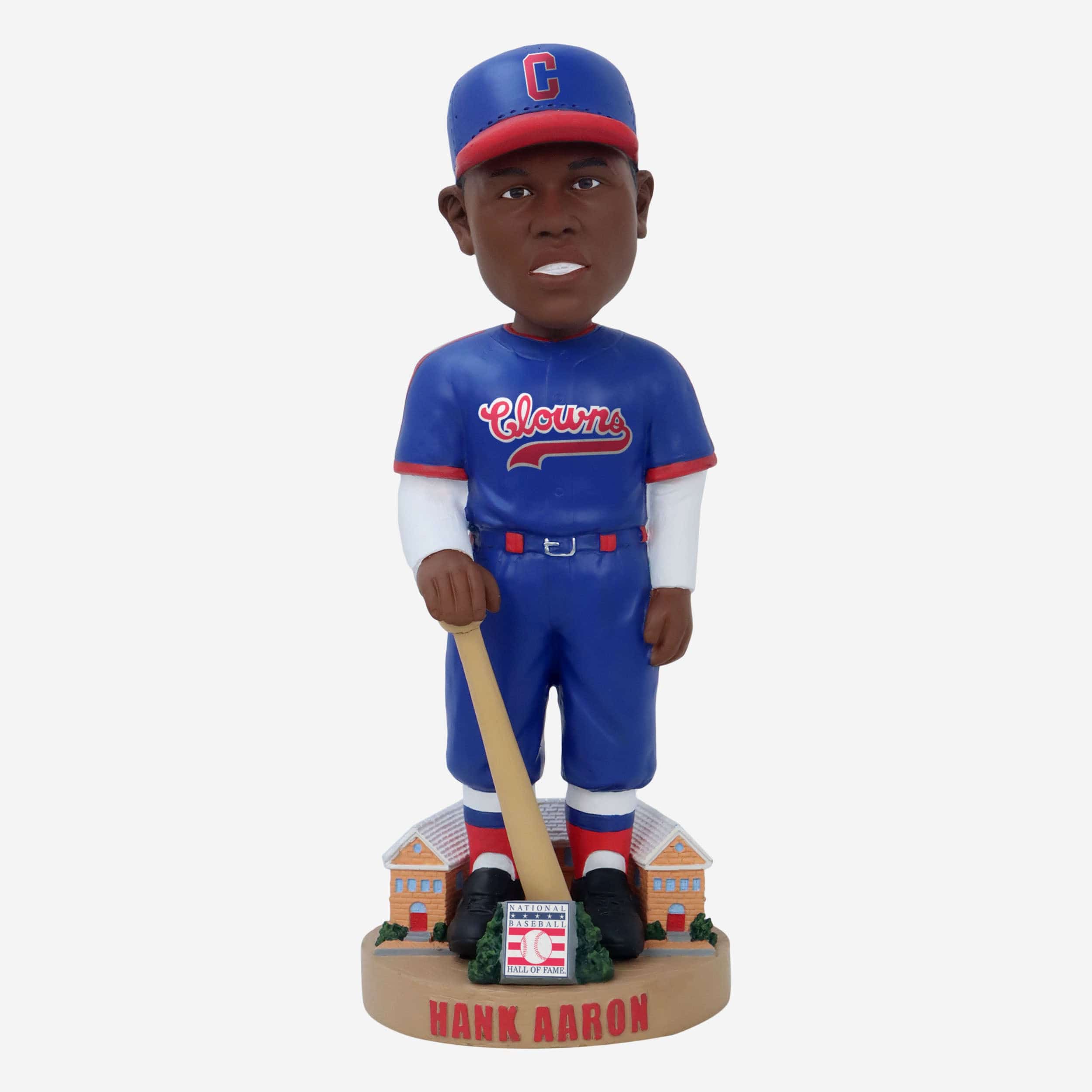 Hank Aaron Indianapolis Clowns Legends of the Park Hall of Fame Bobblehead