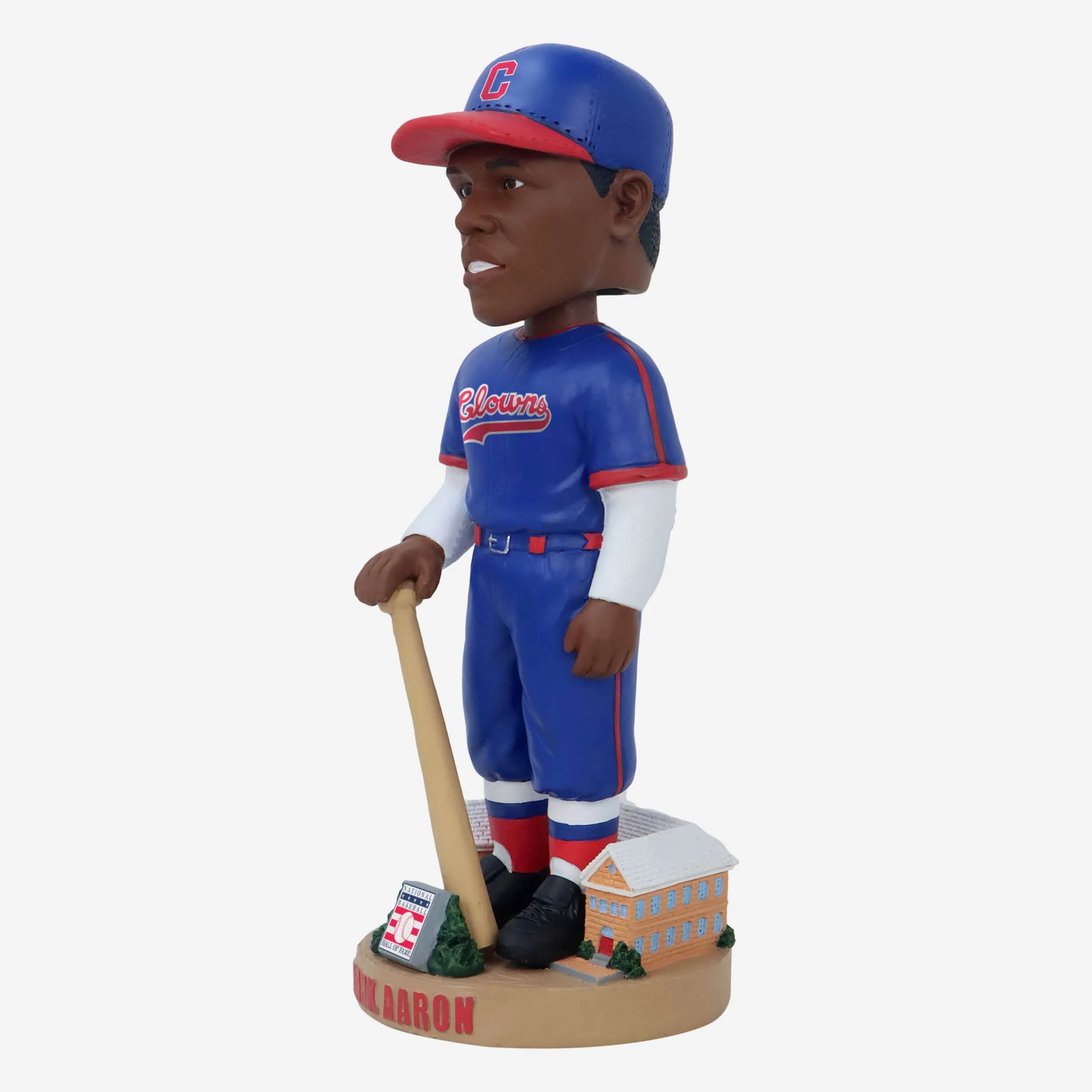 Hank Aaron Indianapolis Clowns Legends of the Park Hall of Fame Bobblehead - Image 4