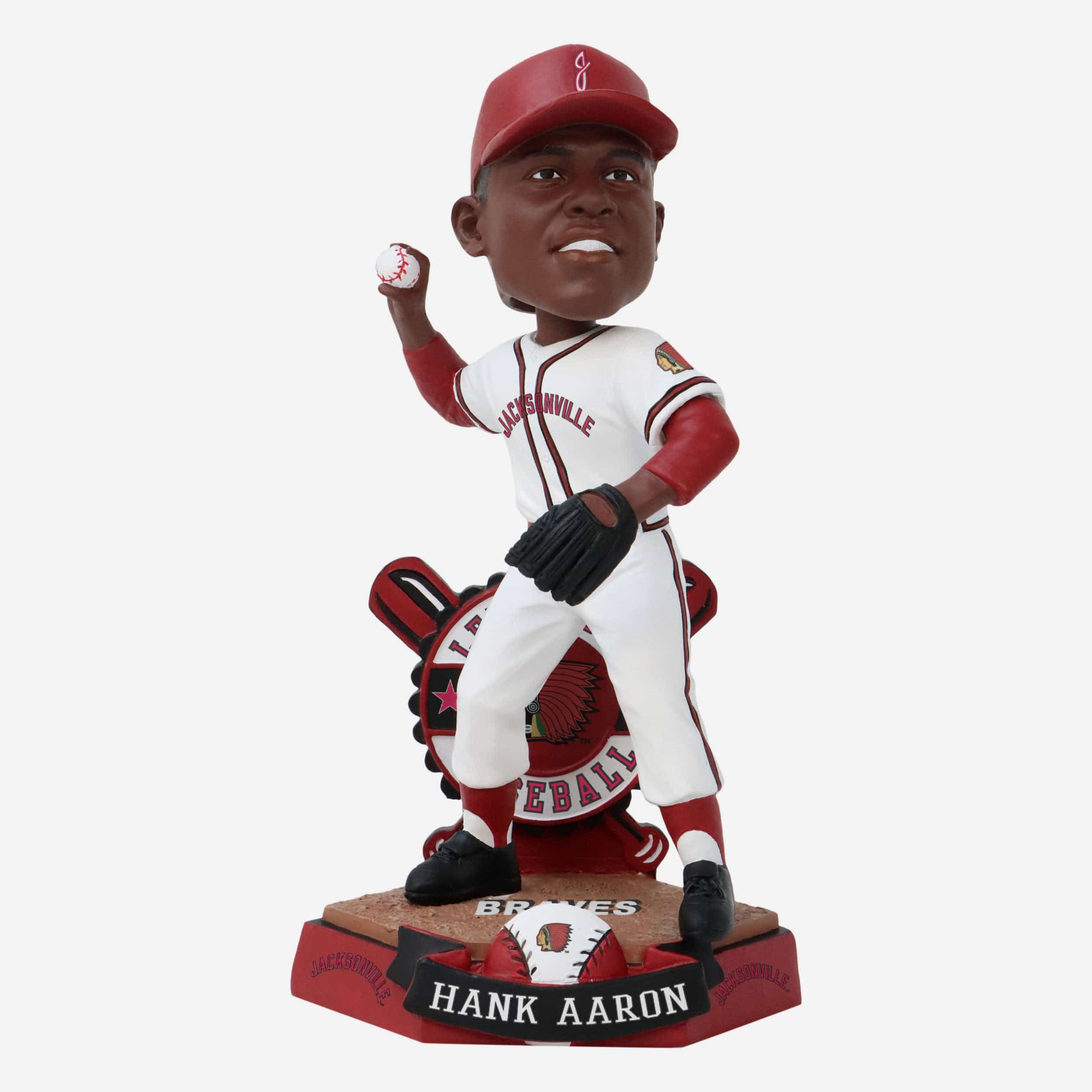 Hank Aaron Jacksonville Braves Minor League Bobblehead