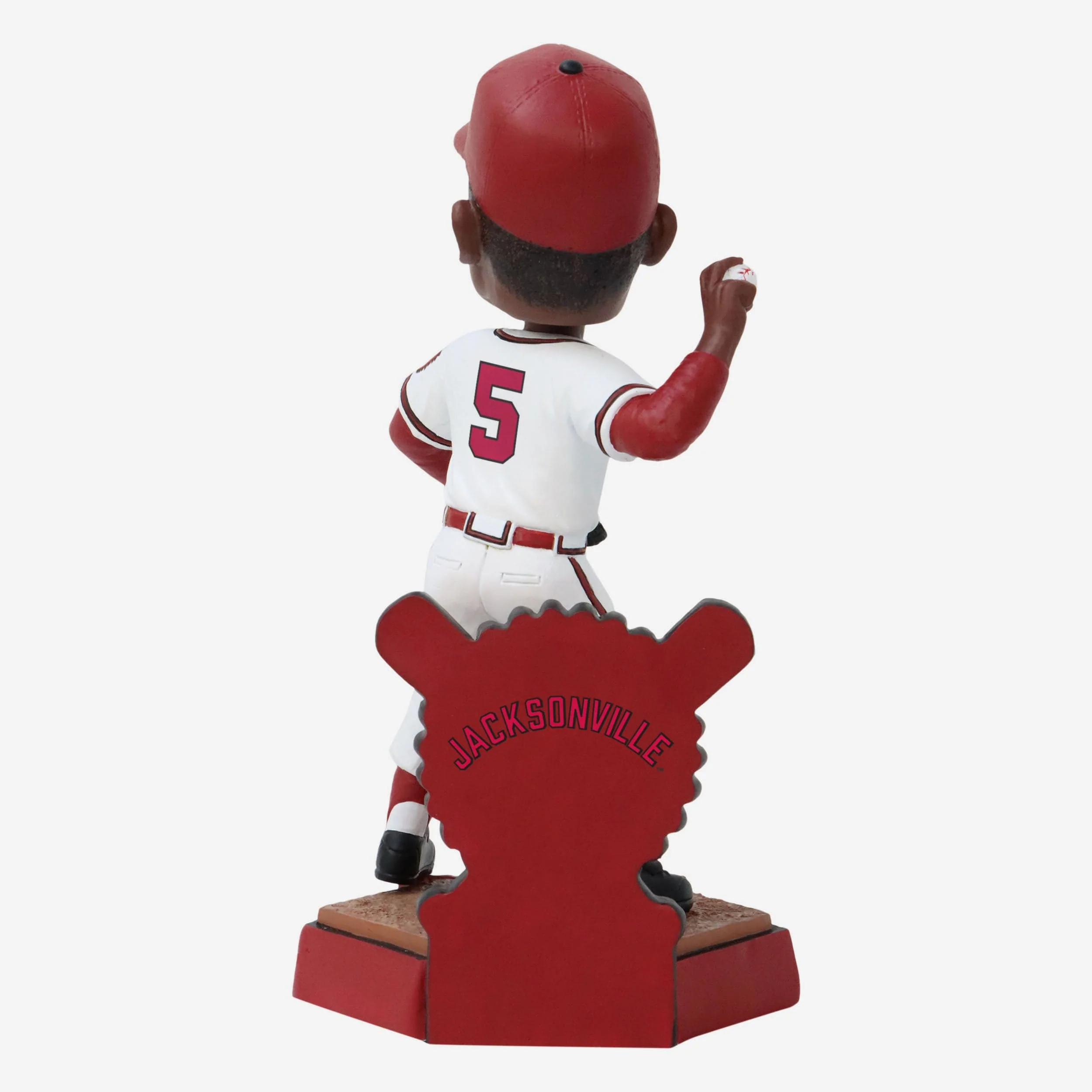 Hank Aaron Jacksonville Braves Minor League Bobblehead - Image 5