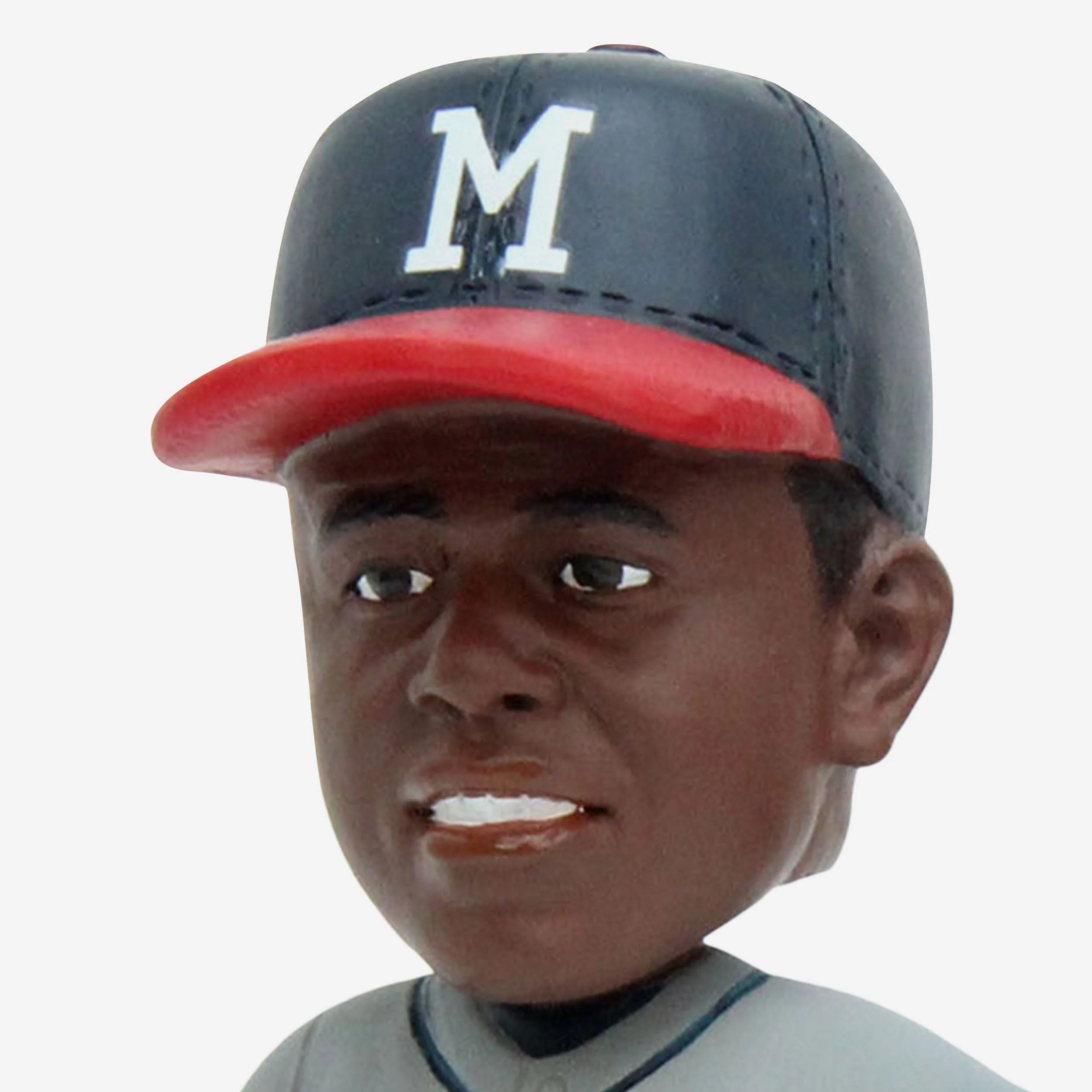 Hank Aaron & Ronald Acuna Jr Atlanta Braves 40/30 Club Dual Bobblehead - Image 3