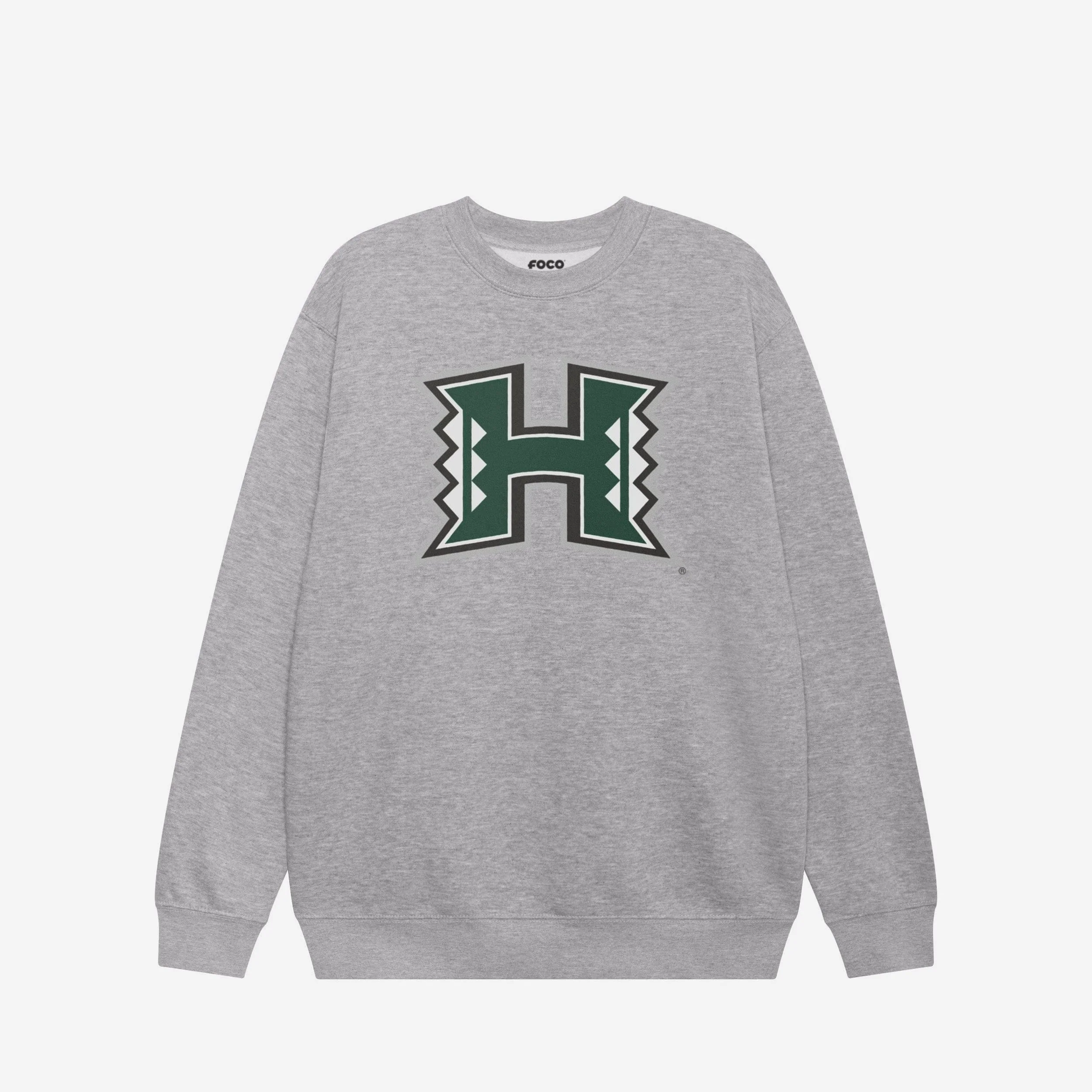 Hawaii Rainbow Warriors Primary Logo Crew Neck Sweatshirt