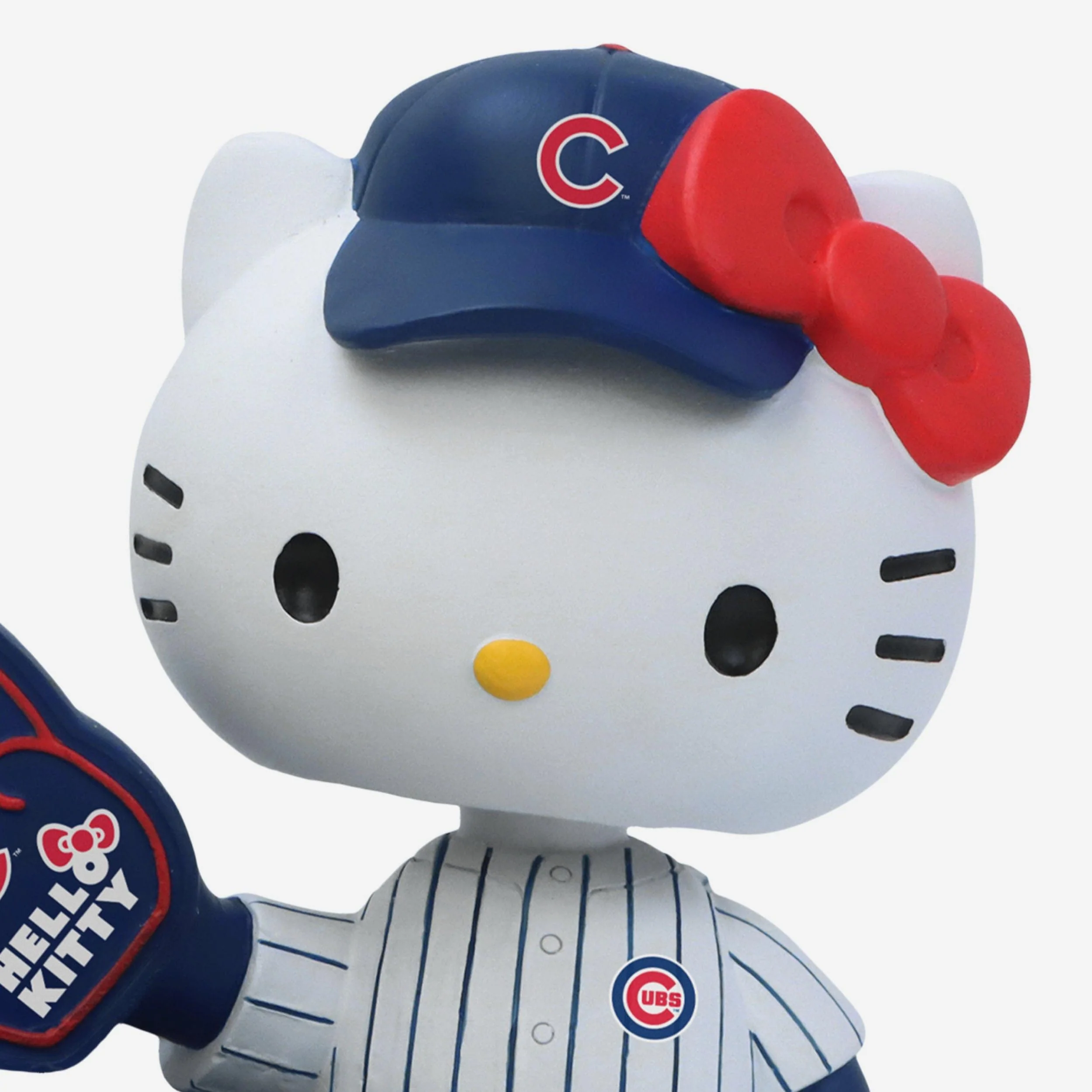 Hello Kitty® Chicago Cubs Baseball Helmet Bobblehead - Image 2