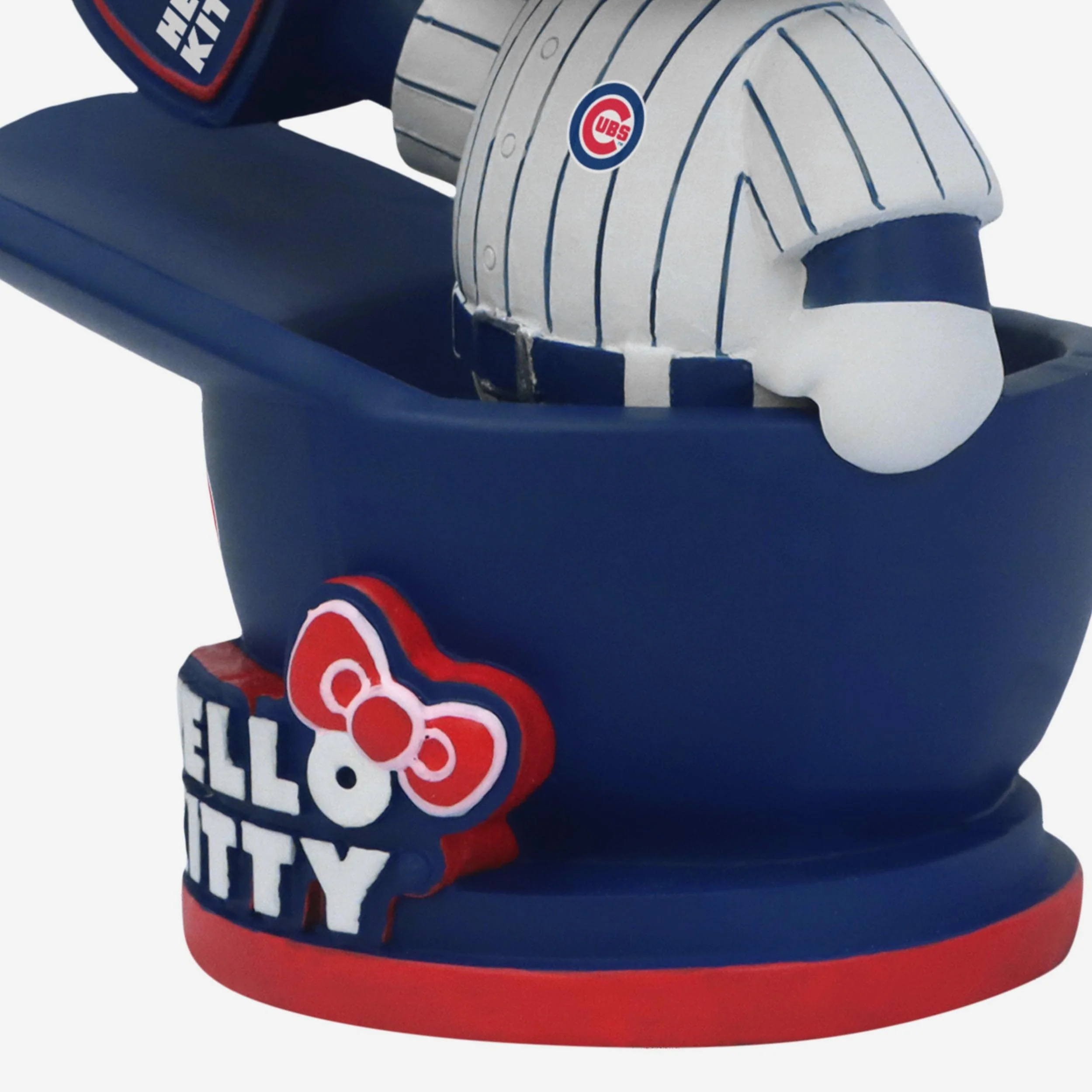 Hello Kitty® Chicago Cubs Baseball Helmet Bobblehead - Image 3