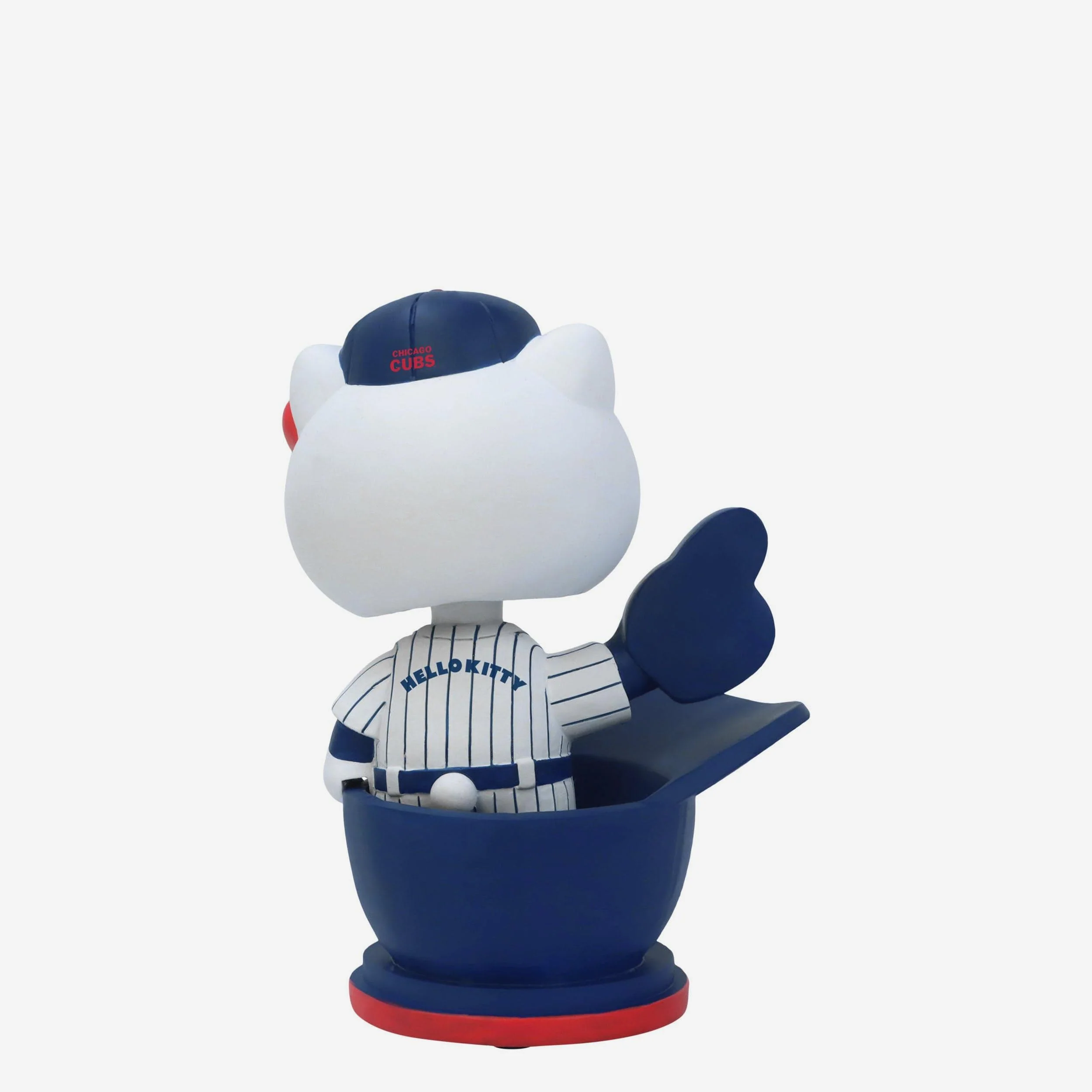 Hello Kitty® Chicago Cubs Baseball Helmet Bobblehead - Image 5