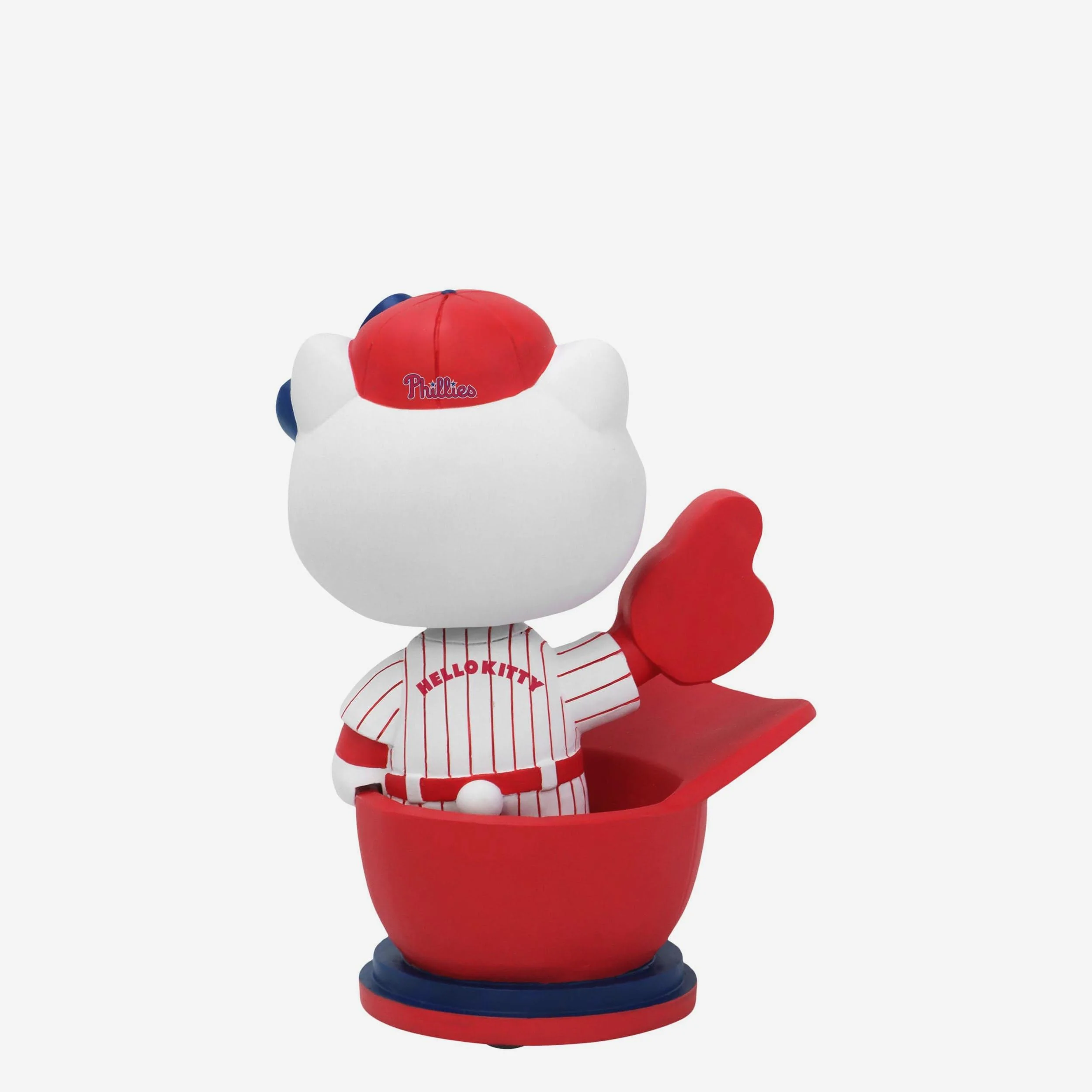 Hello Kitty® Philadelphia Phillies Baseball Helmet Bobblehead - Image 5