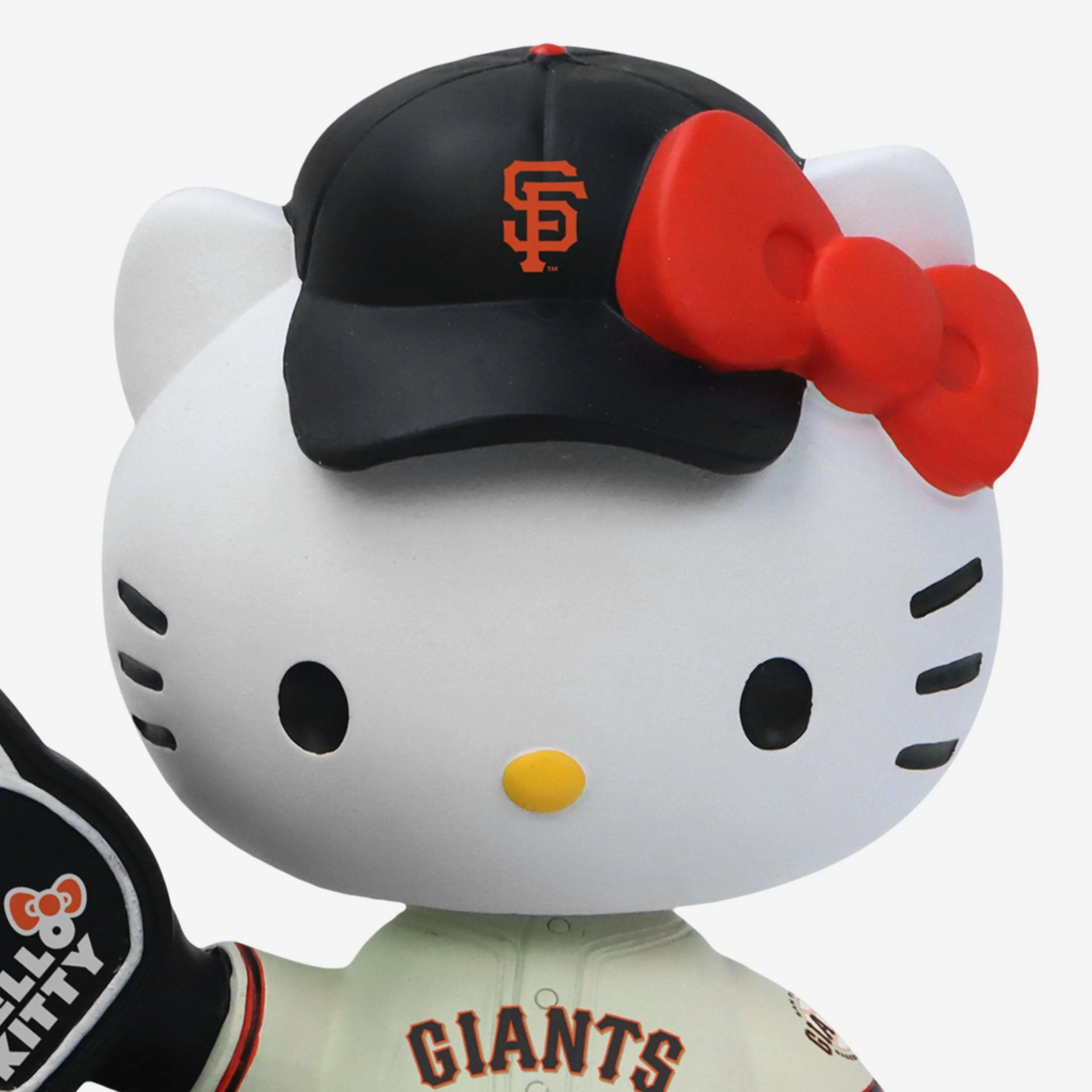 Hello Kitty® San Francisco Giants Baseball Helmet Bobblehead - Image 2