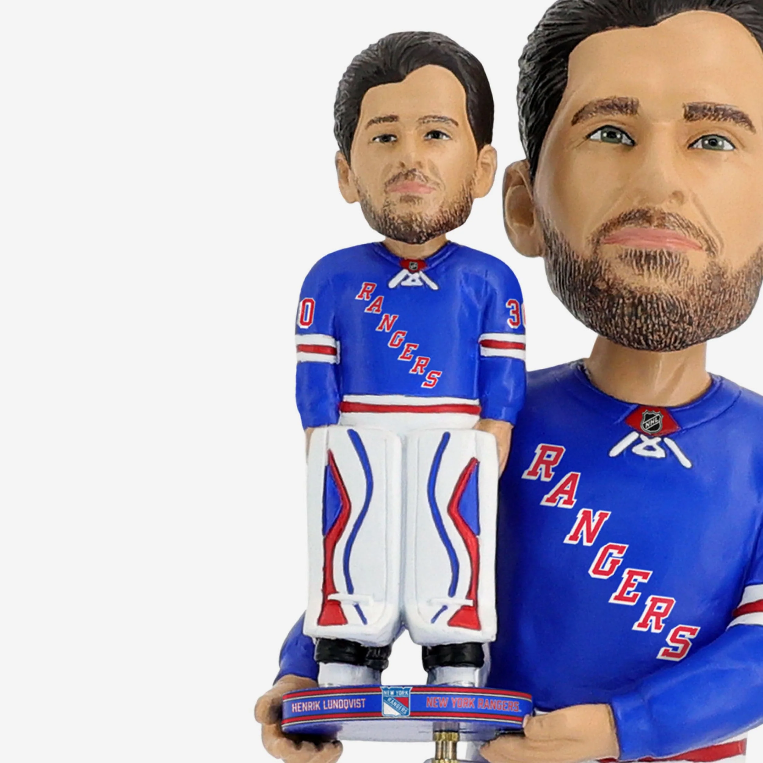 Henrik Lundqvist New York Rangers Bobble Dubblz Bobblehead - Image 4
