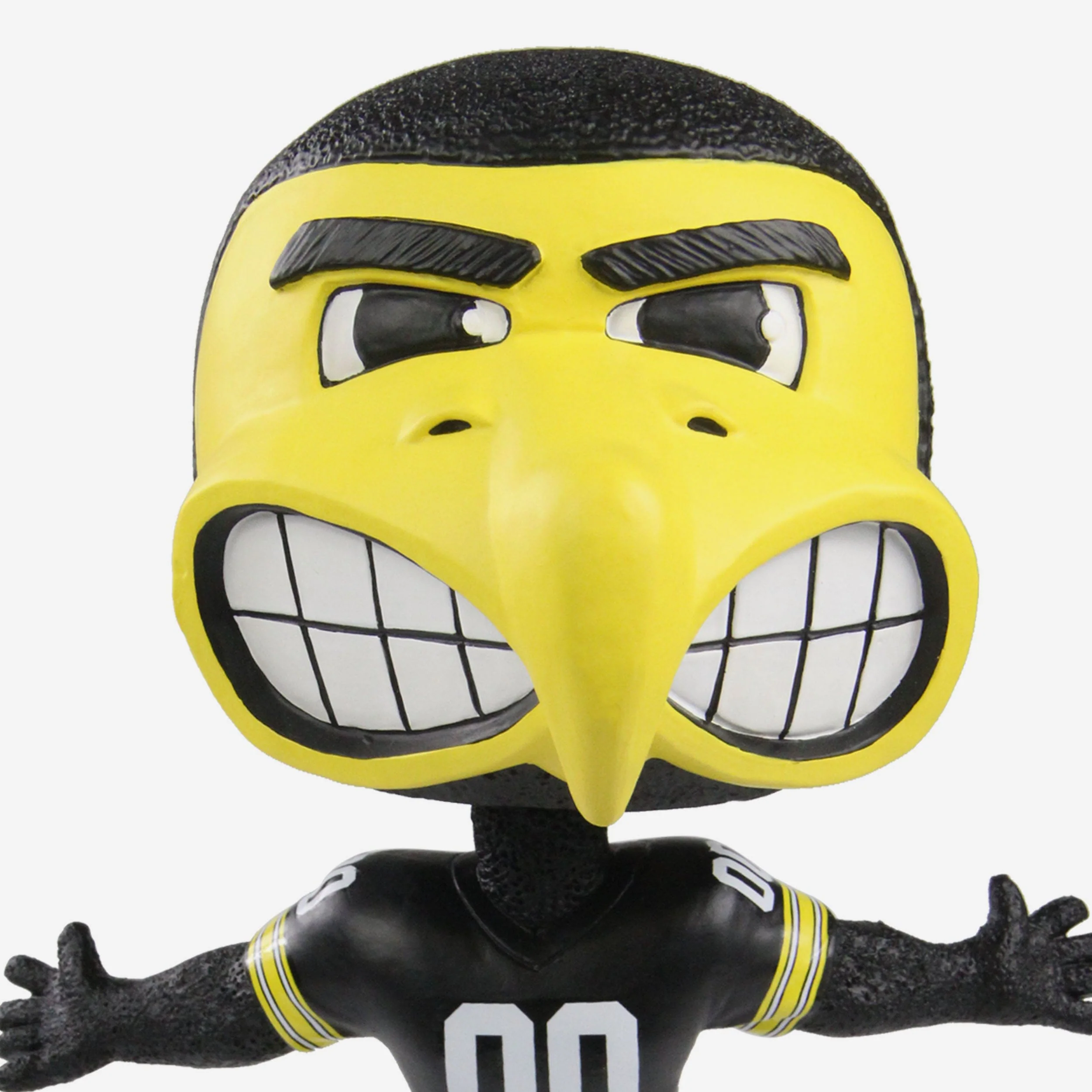 Herky the Hawk Iowa Hawkeyes Mascot Bighead Bobblehead - Image 2