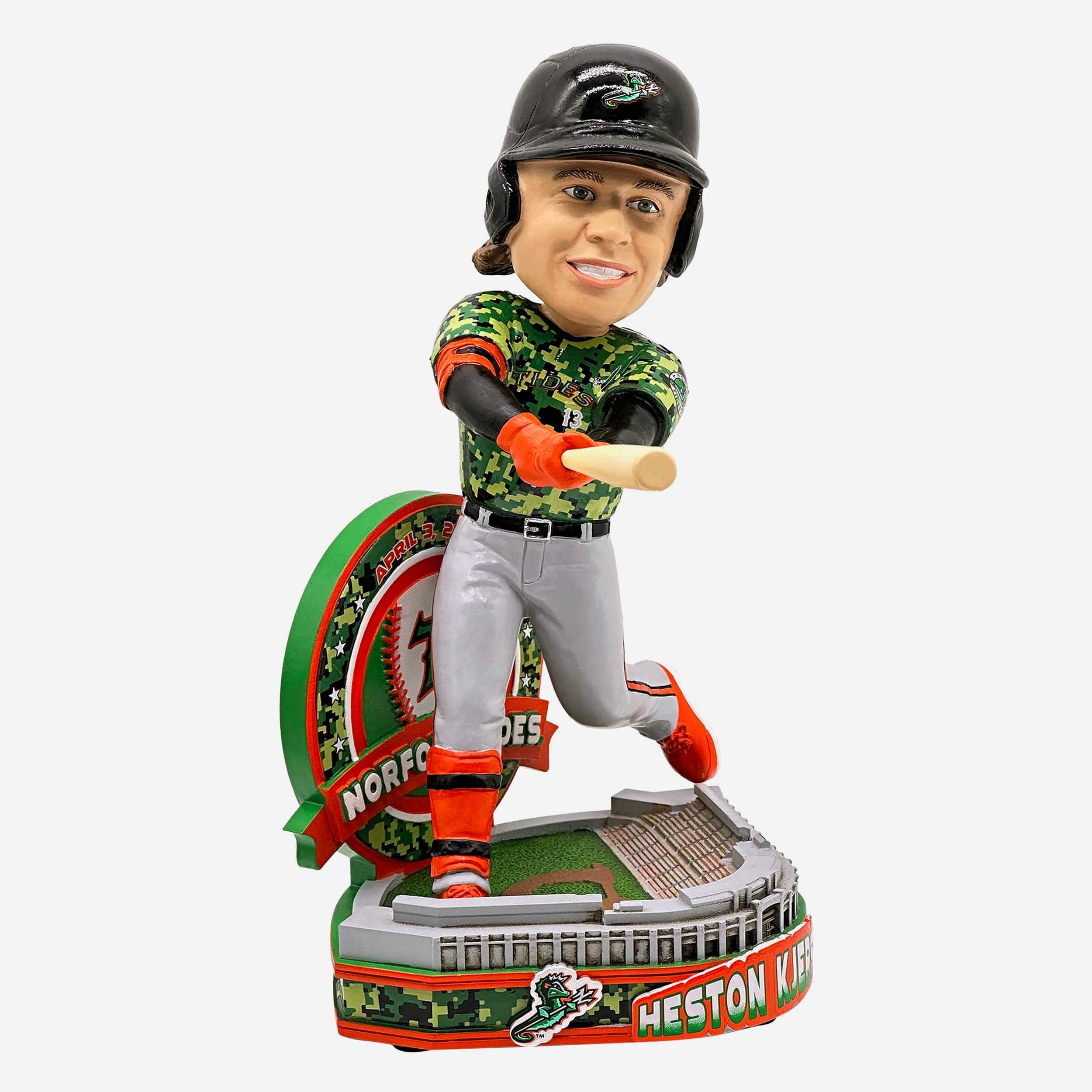 Heston Kjerstad Norfolk Tides Gamebreaker Bobblehead - Image 4