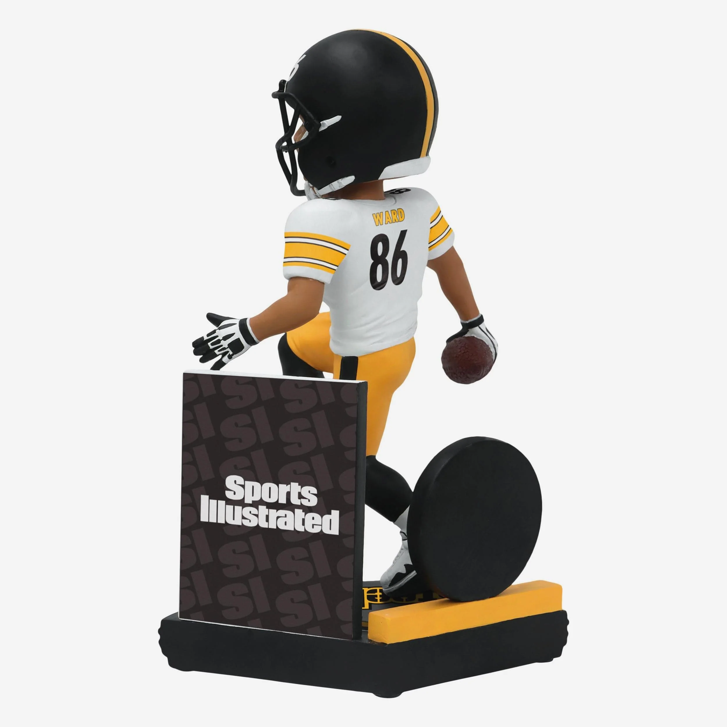 Hines Ward Pittsburgh Steelers Thumbs Up Super Bowl Xl Sports Illustrated Cover Bobblehead - Image 6