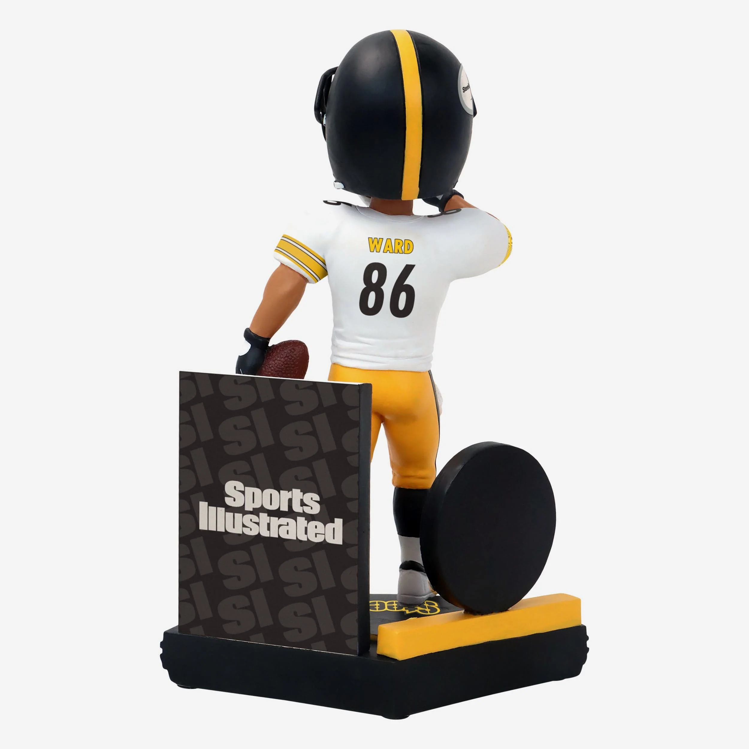 Hines Ward Pittsburgh Steelers XL World Champions Sports Illustrated Cover Bobblehead - Image 6