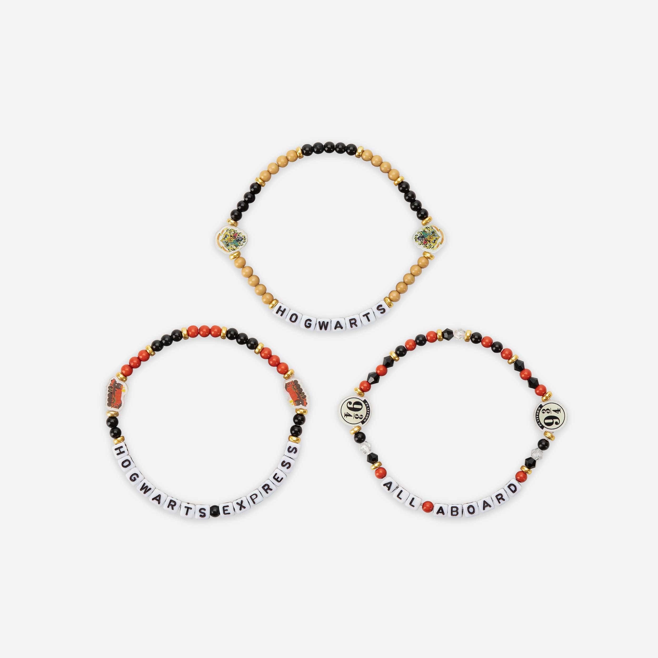 Hogwarts Express Harry Potter 3 Pack Friendship Bracelet - Image 3