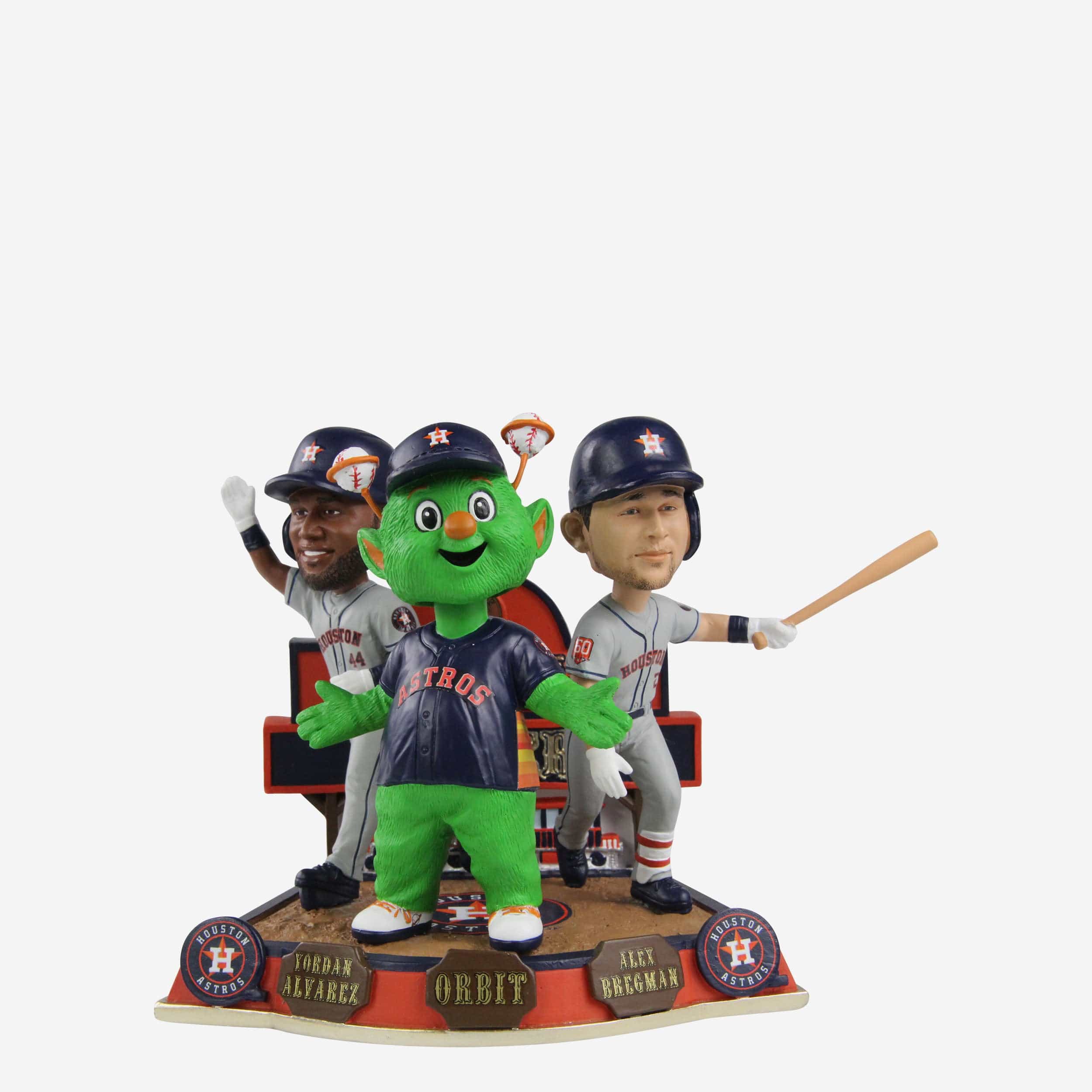 Houston Astros 2022 ALDS Winners Mini Bobblehead Scene