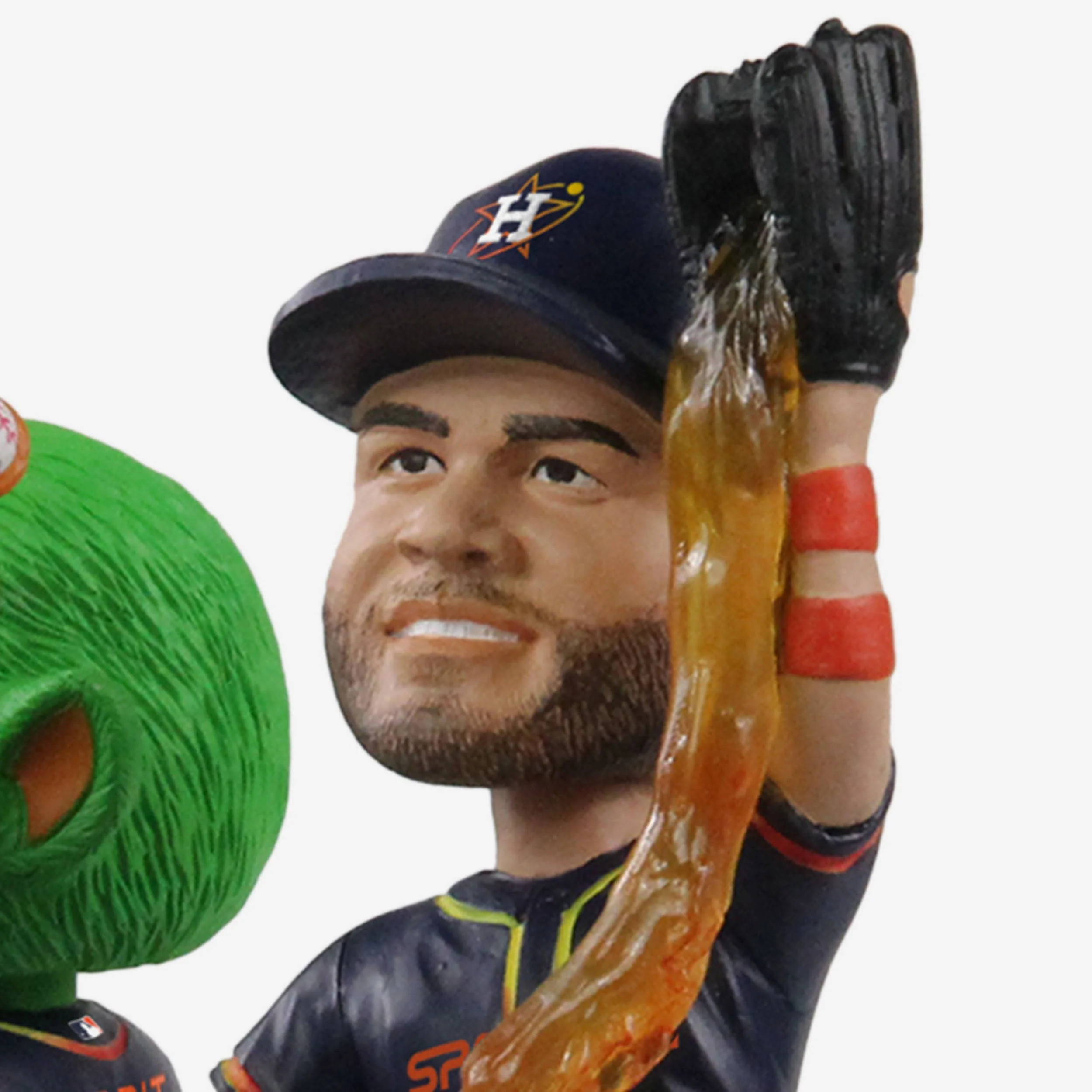 Houston Astros 2022 City Connect Space City Mini Bobblehead Scene - Image 5