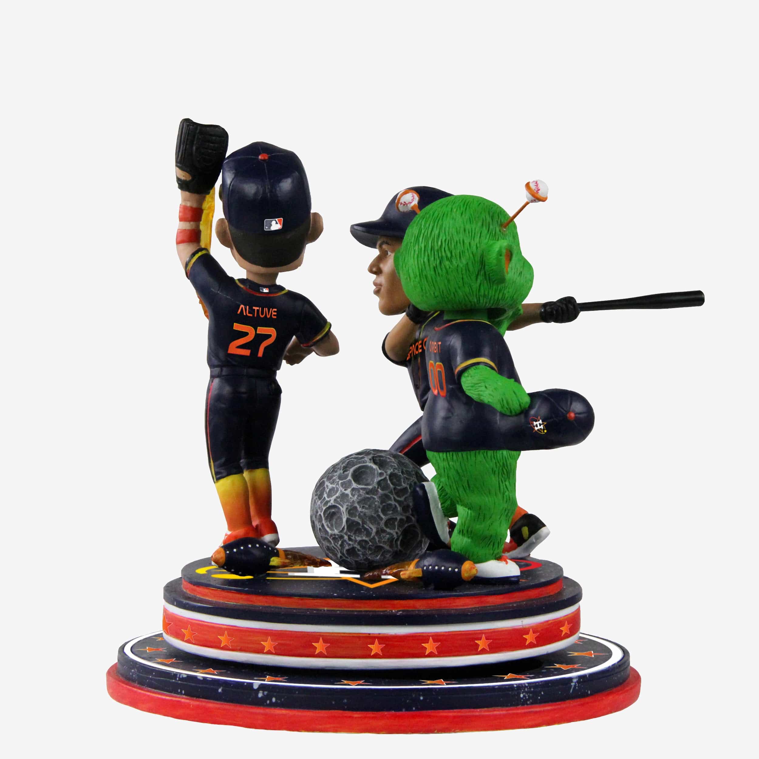 Houston Astros 2022 City Connect Space City Mini Bobblehead Scene - Image 7