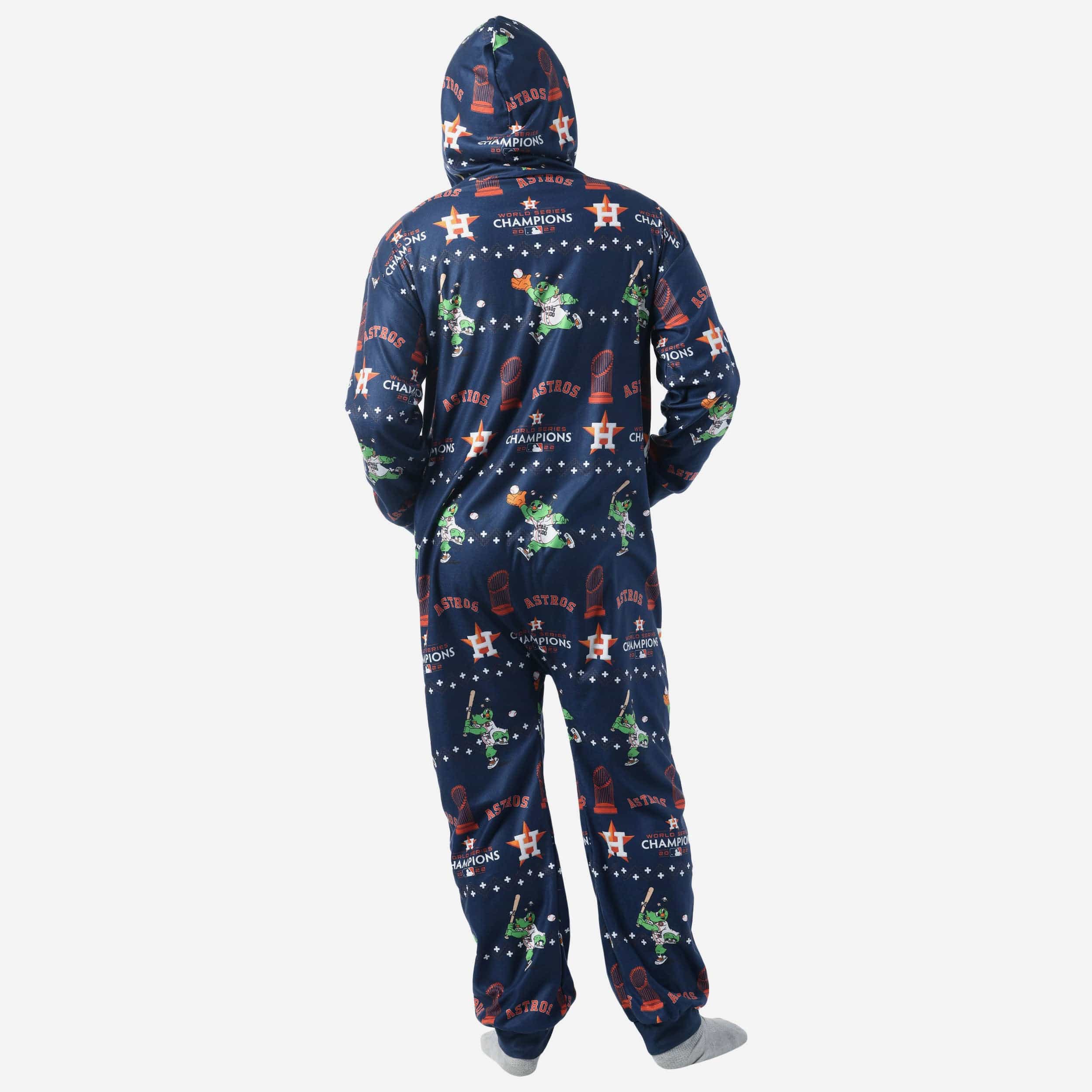 Houston Astros 2022 World Series Champions One Piece Pajama - Image 2