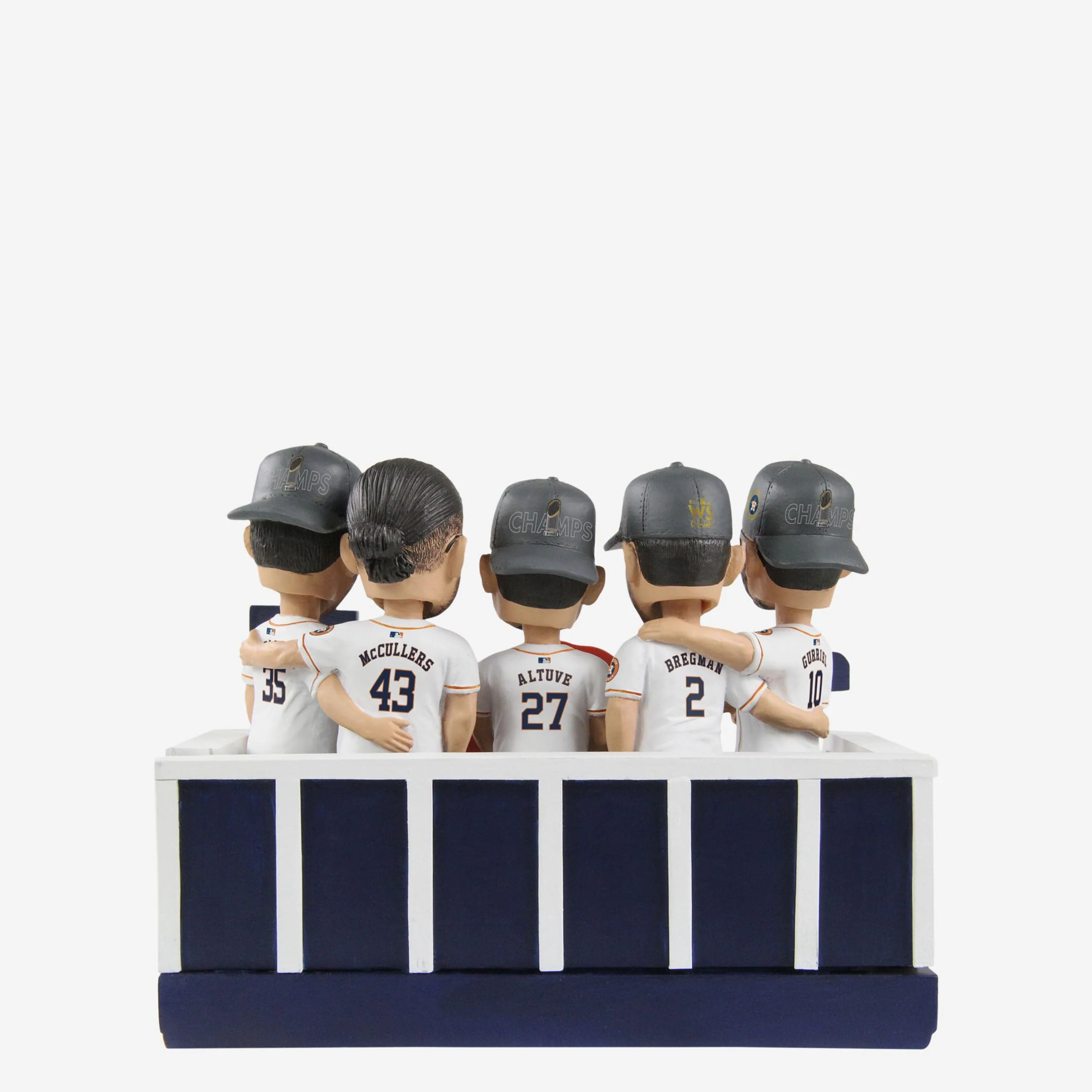 Houston Astros 2022 World Series Champions The Big Five Mini Bobblehead Scene - Image 6