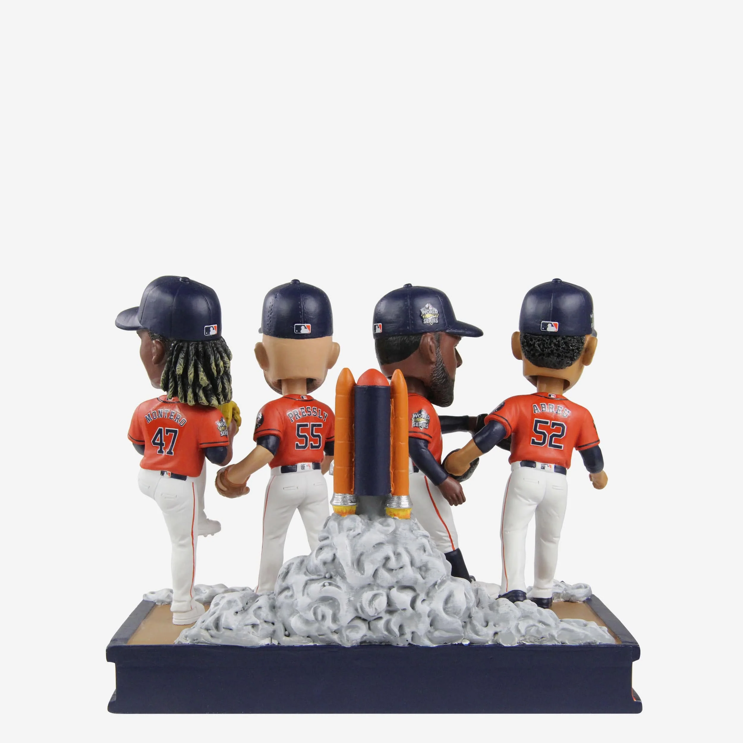 Houston Astros 2022 World Series Combined No Hitter Mini Bobblehead Scene - Image 5