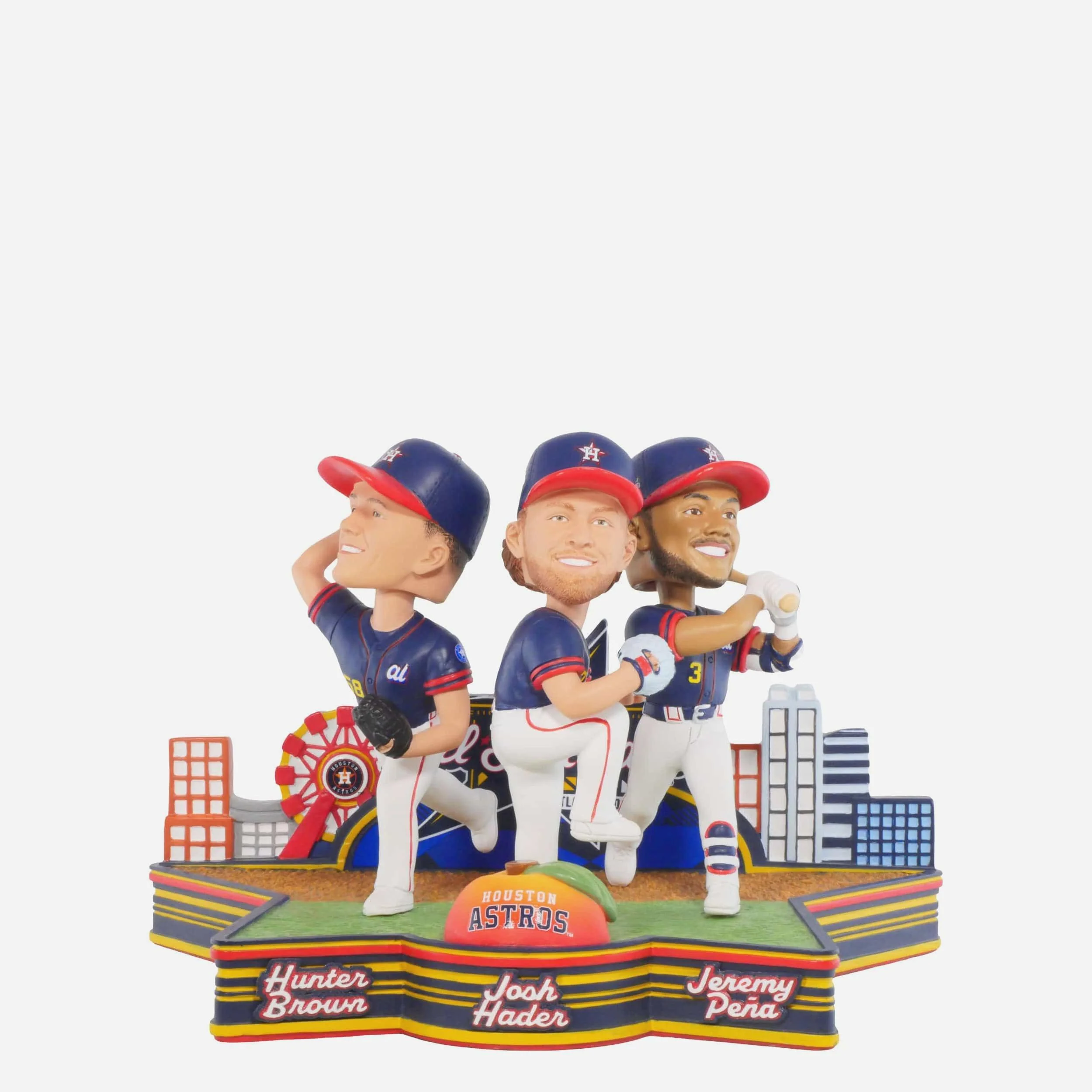 Houston Astros 2025 MLB All-Star Mini Bobblehead Scene
