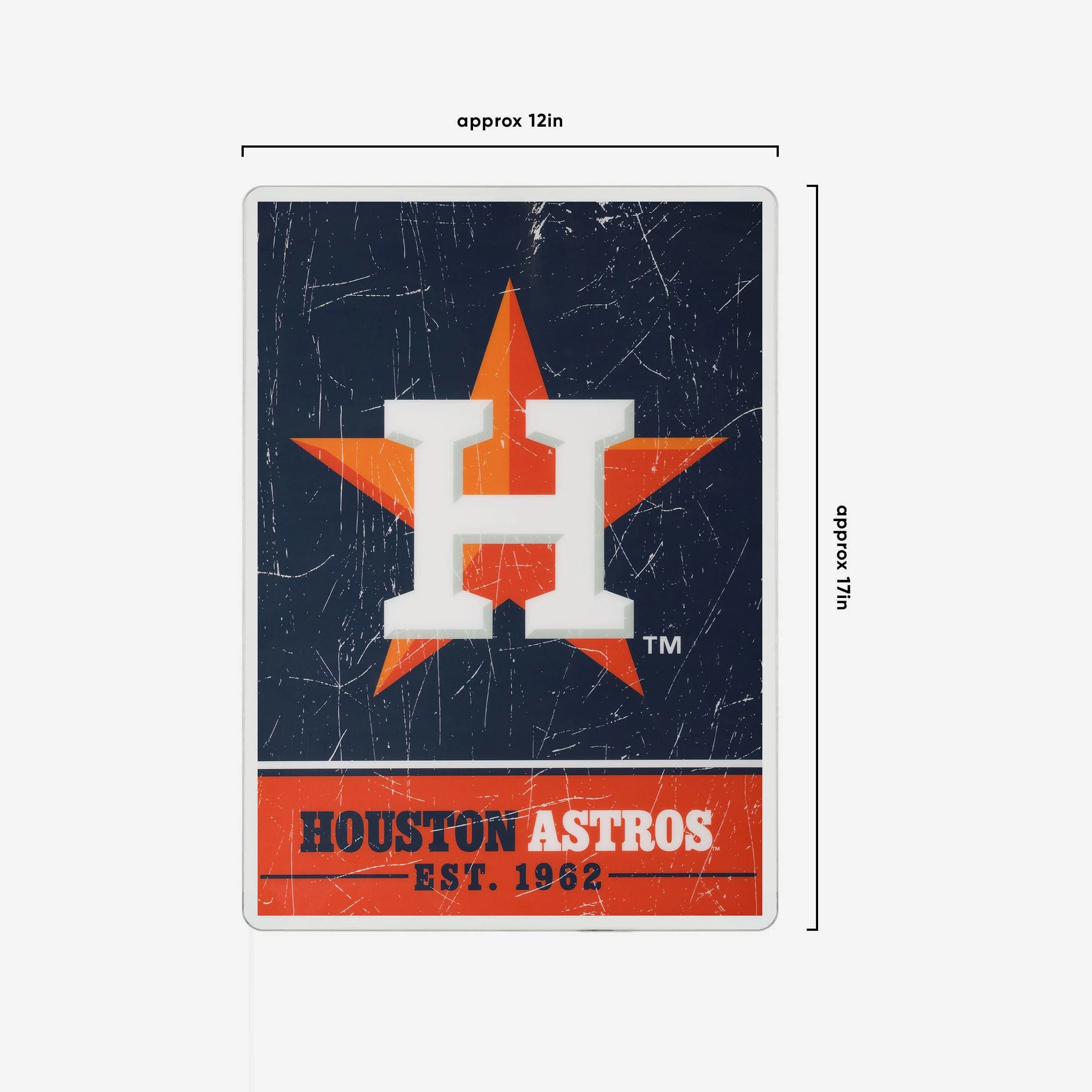 Houston Astros Big Logo Backlit Sign - Image 4