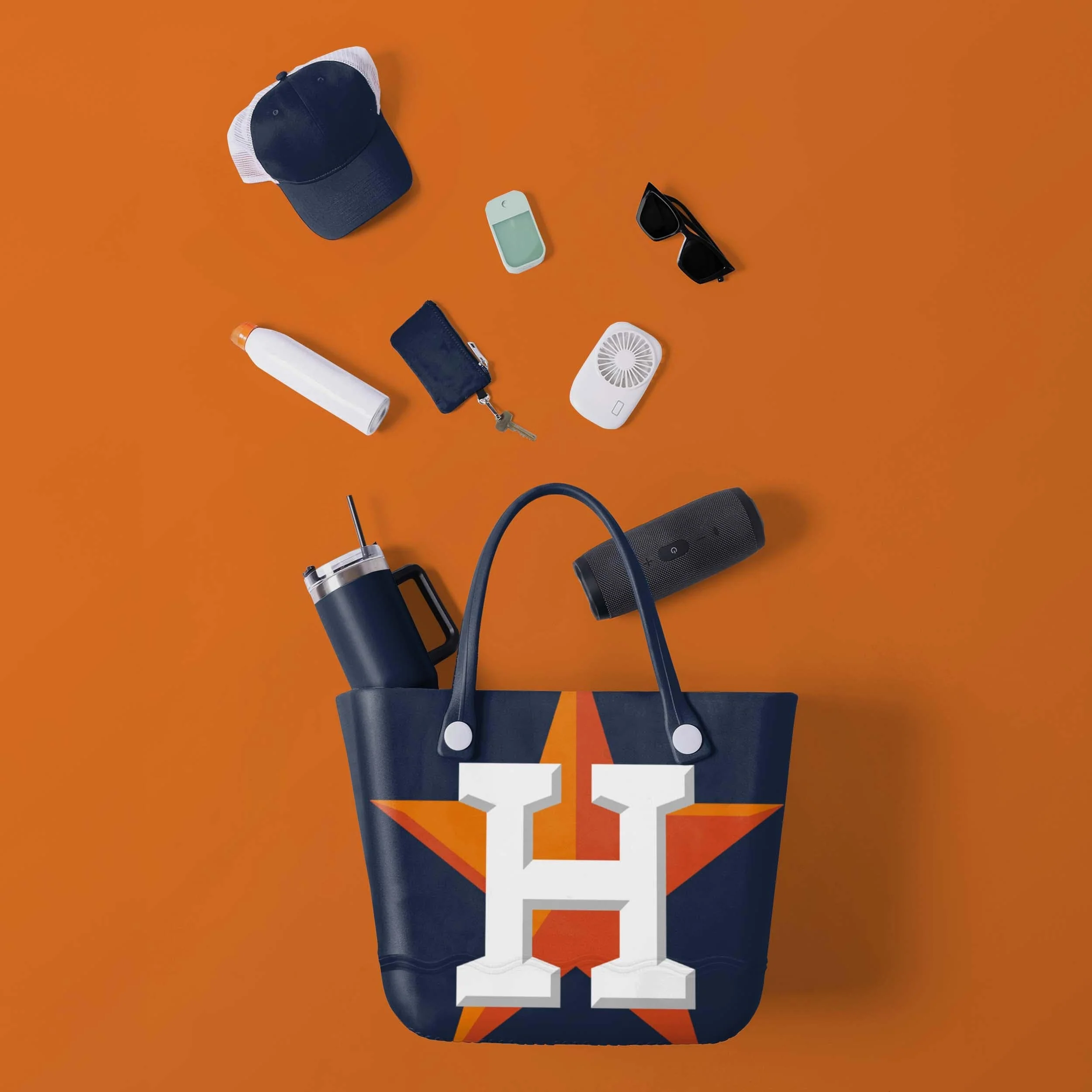 Houston Astros Big Logo Tailgate Tote Bag - Image 2
