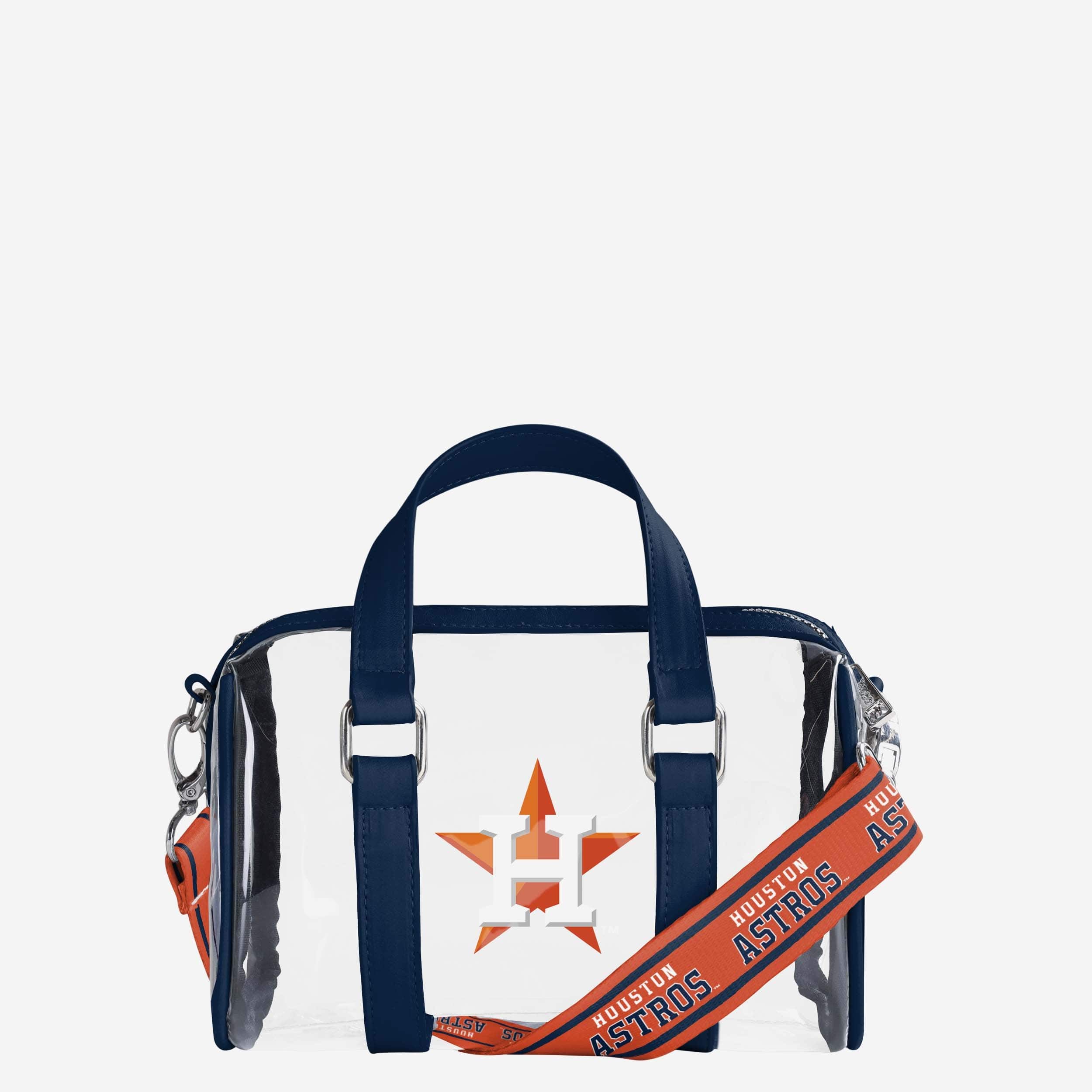Houston Astros Clear Barrel Bag