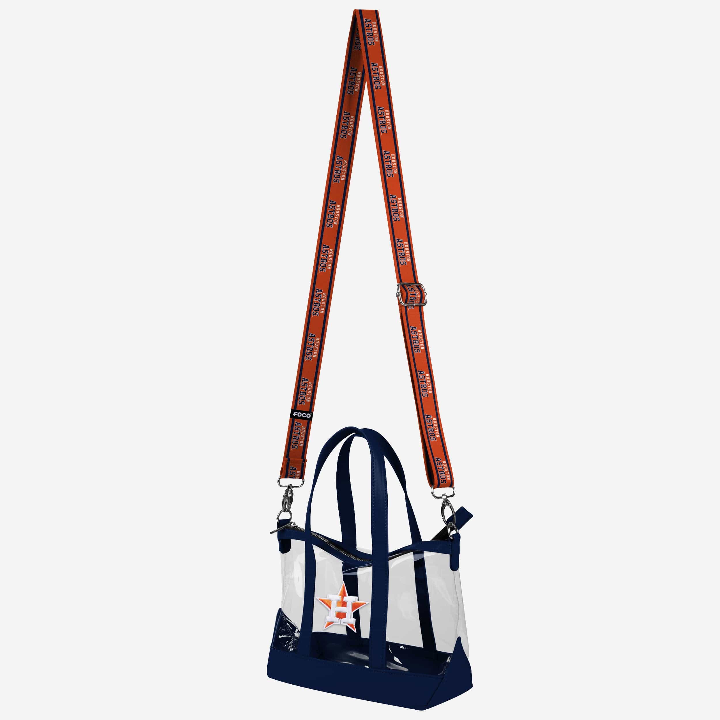 Houston Astros Clear Crossbody Mini Tote Bag - Image 2