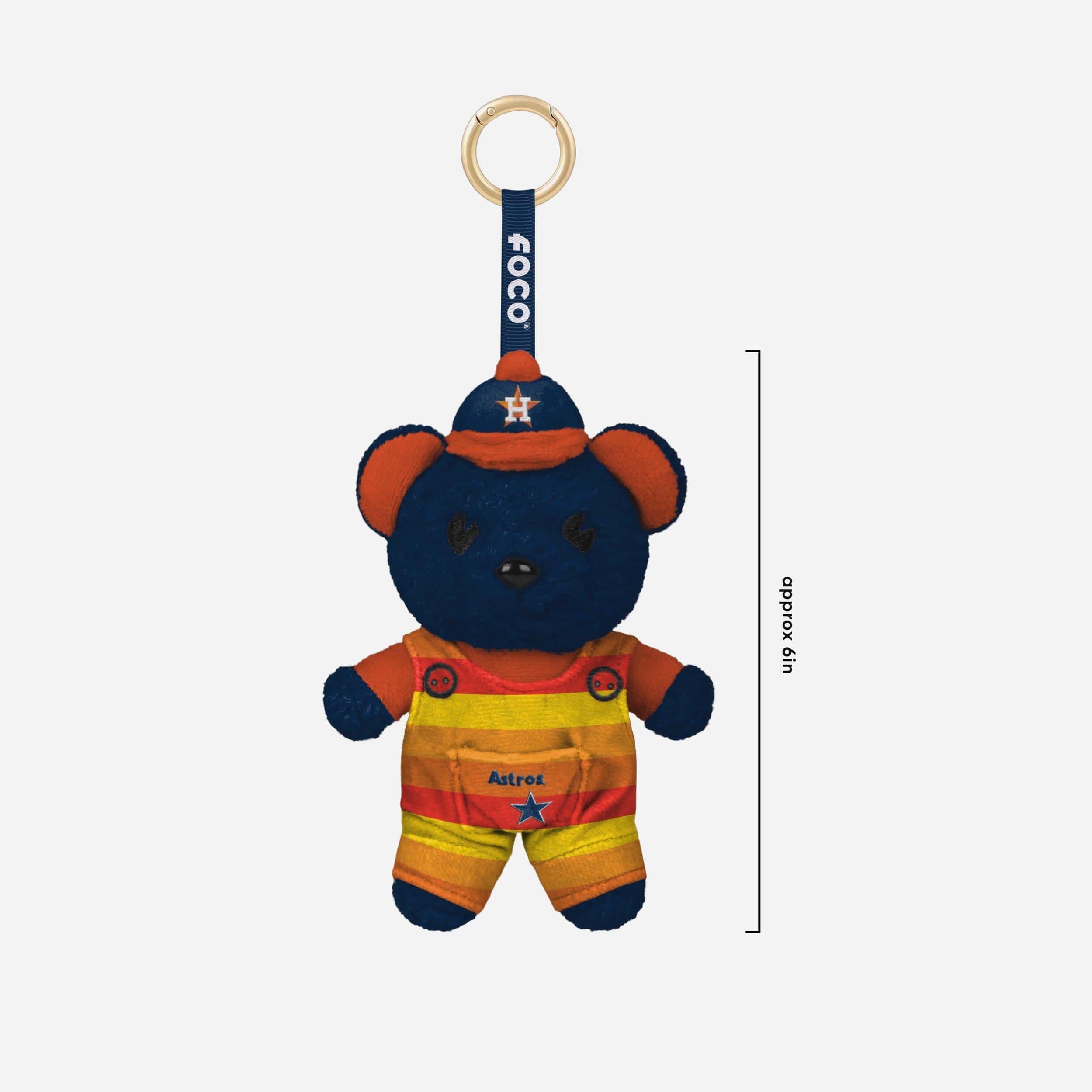 Houston Astros FOOCOOS Plush Bag Charm Keychain Blind Box Series 1 - Image 3