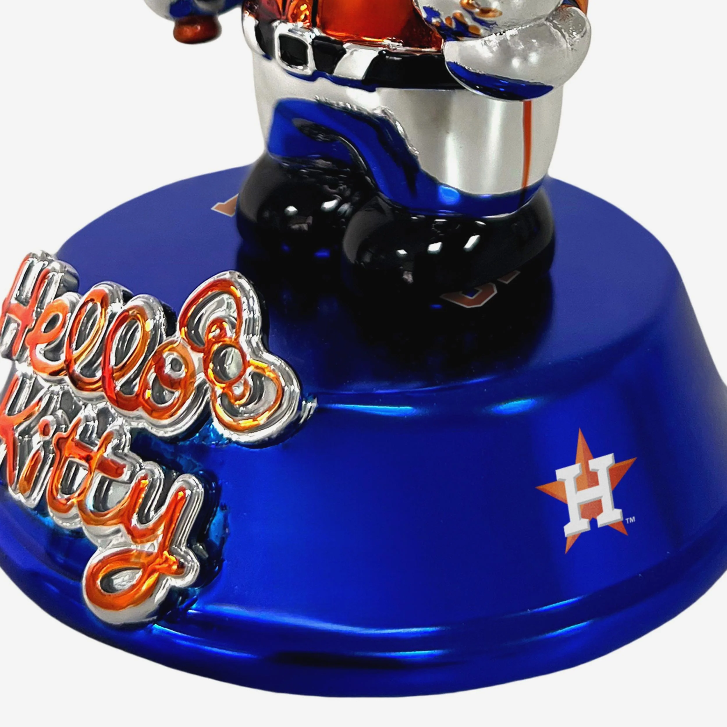 Houston Astros Hello Kitty® Electroplated Edition Mini Bobblehead - Image 3