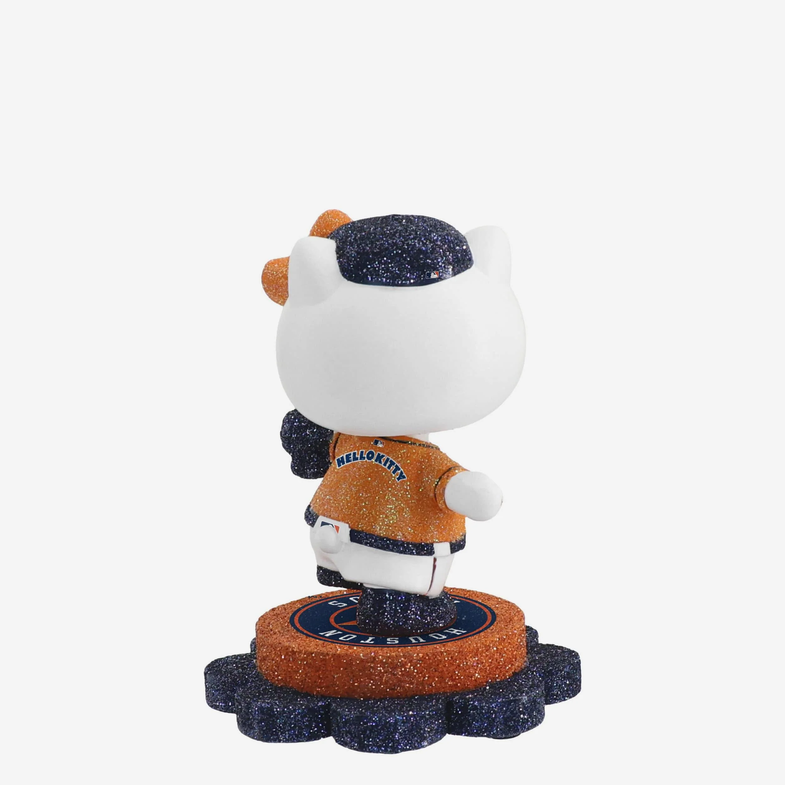 Houston Astros Hello Kitty® Glitter Mini Bobblehead - Image 5