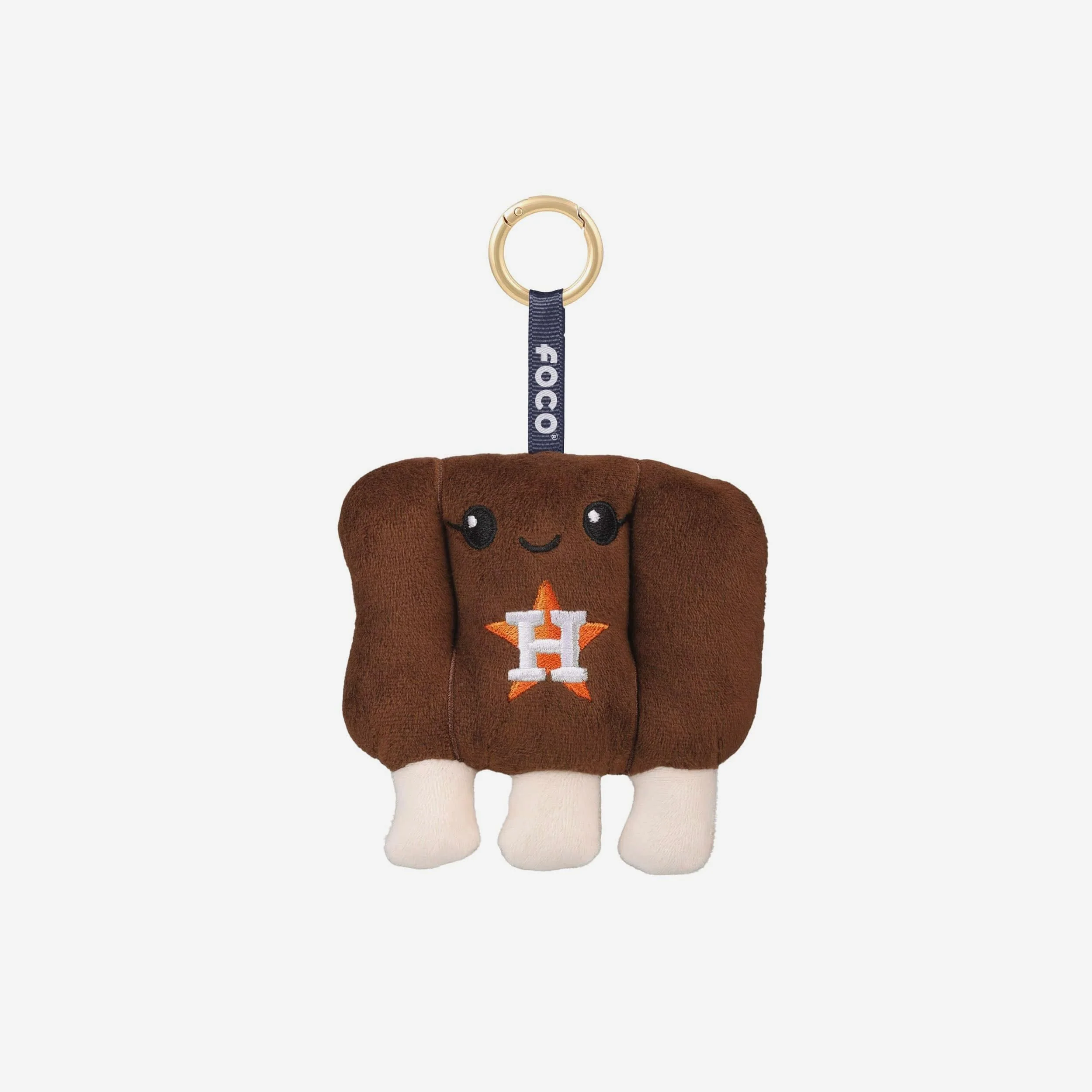 Houston Astros Plush Food Bag Charm Keychain
