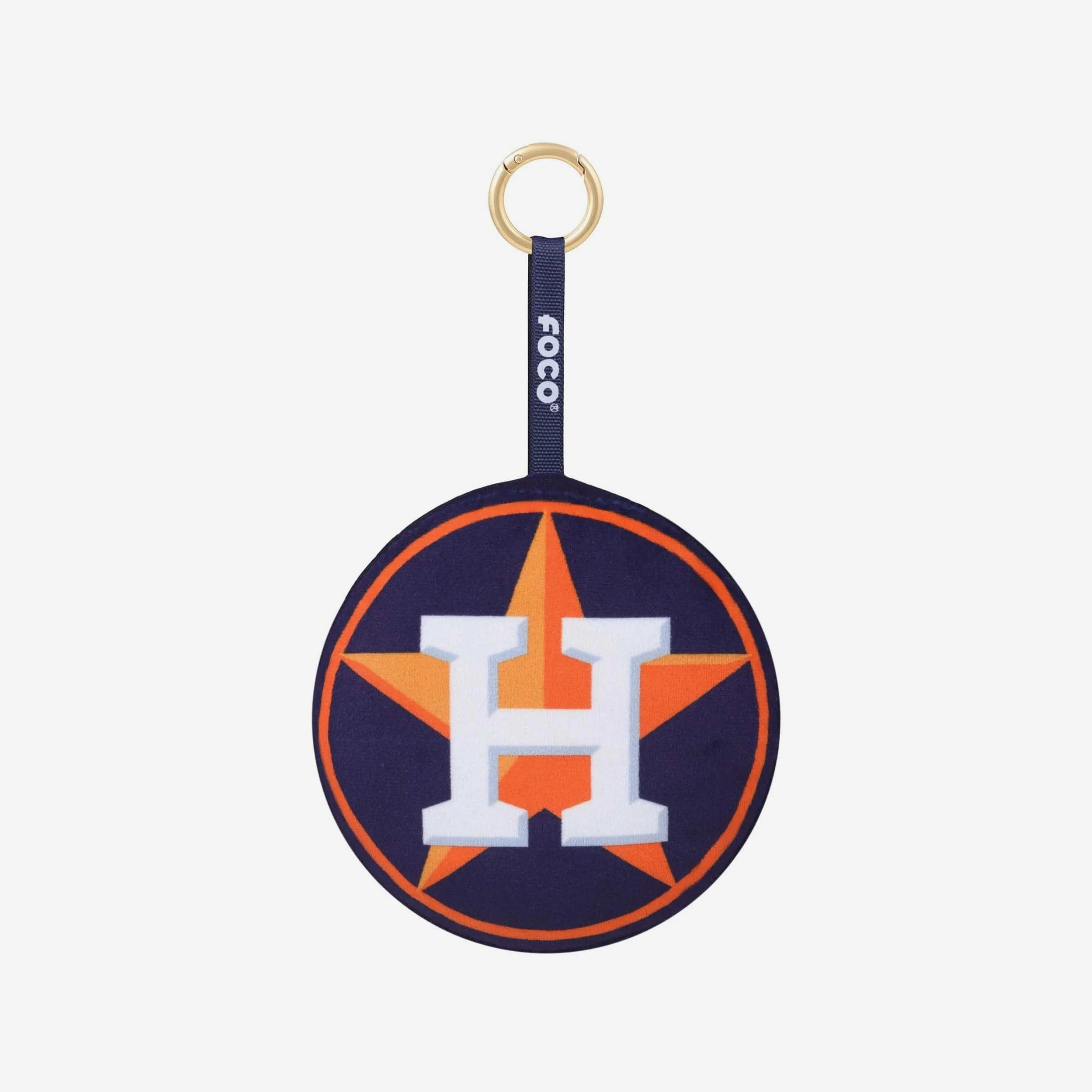 Houston Astros Plush Team Logo Bag Charm Keychain