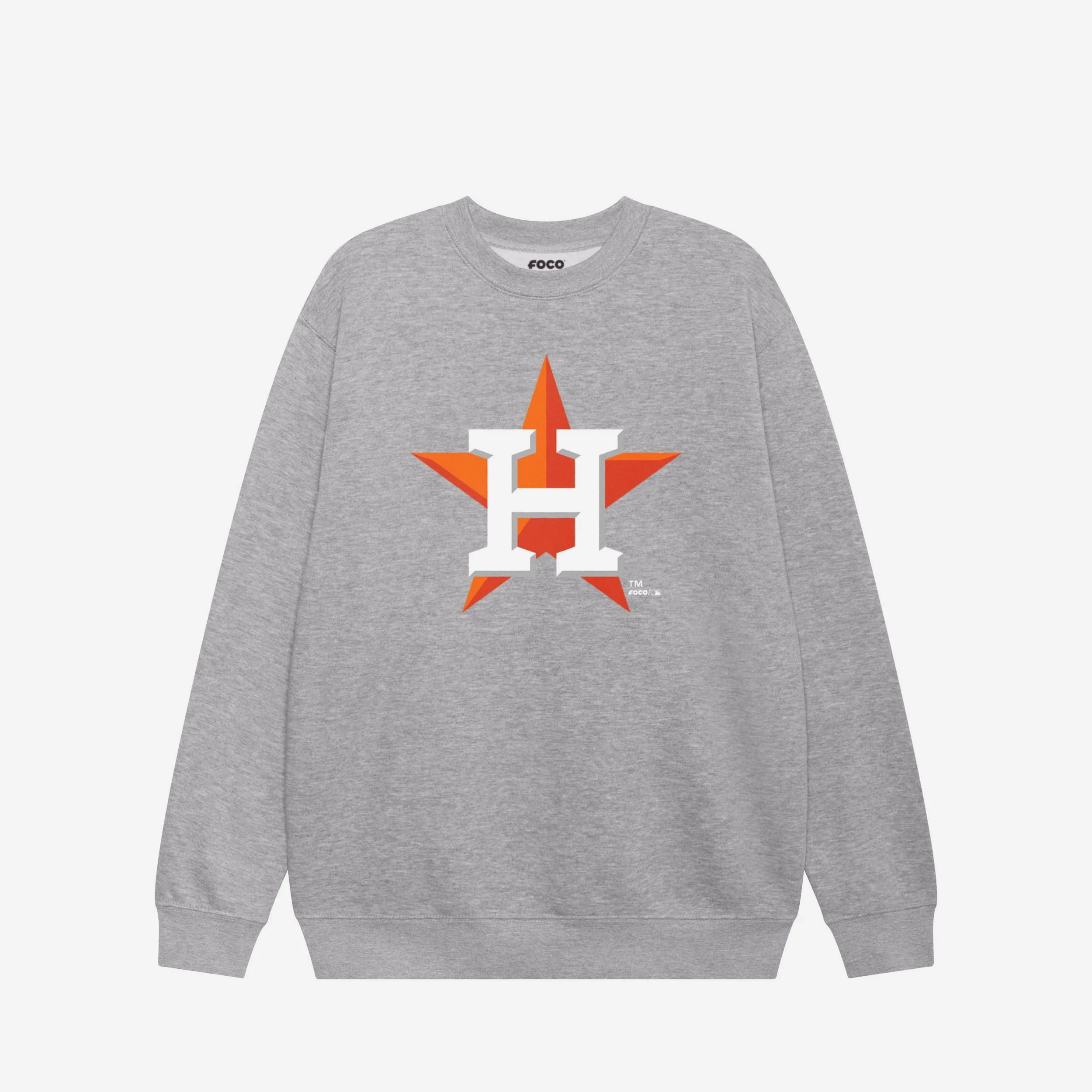 Houston Astros Primary Logo Crew Neck Sweatshirt - Image 3