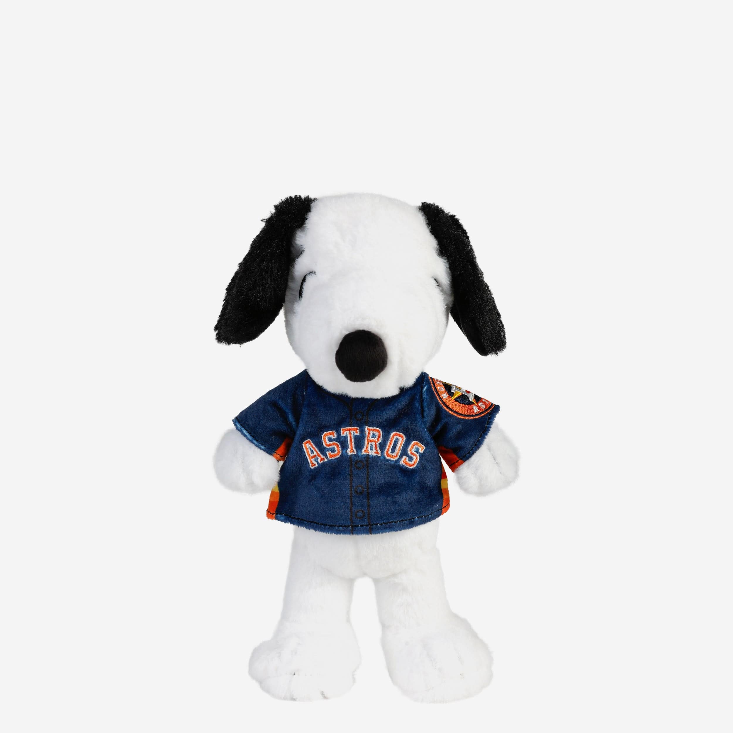 Houston Astros Snoopy Peanuts Team Jersey Plush