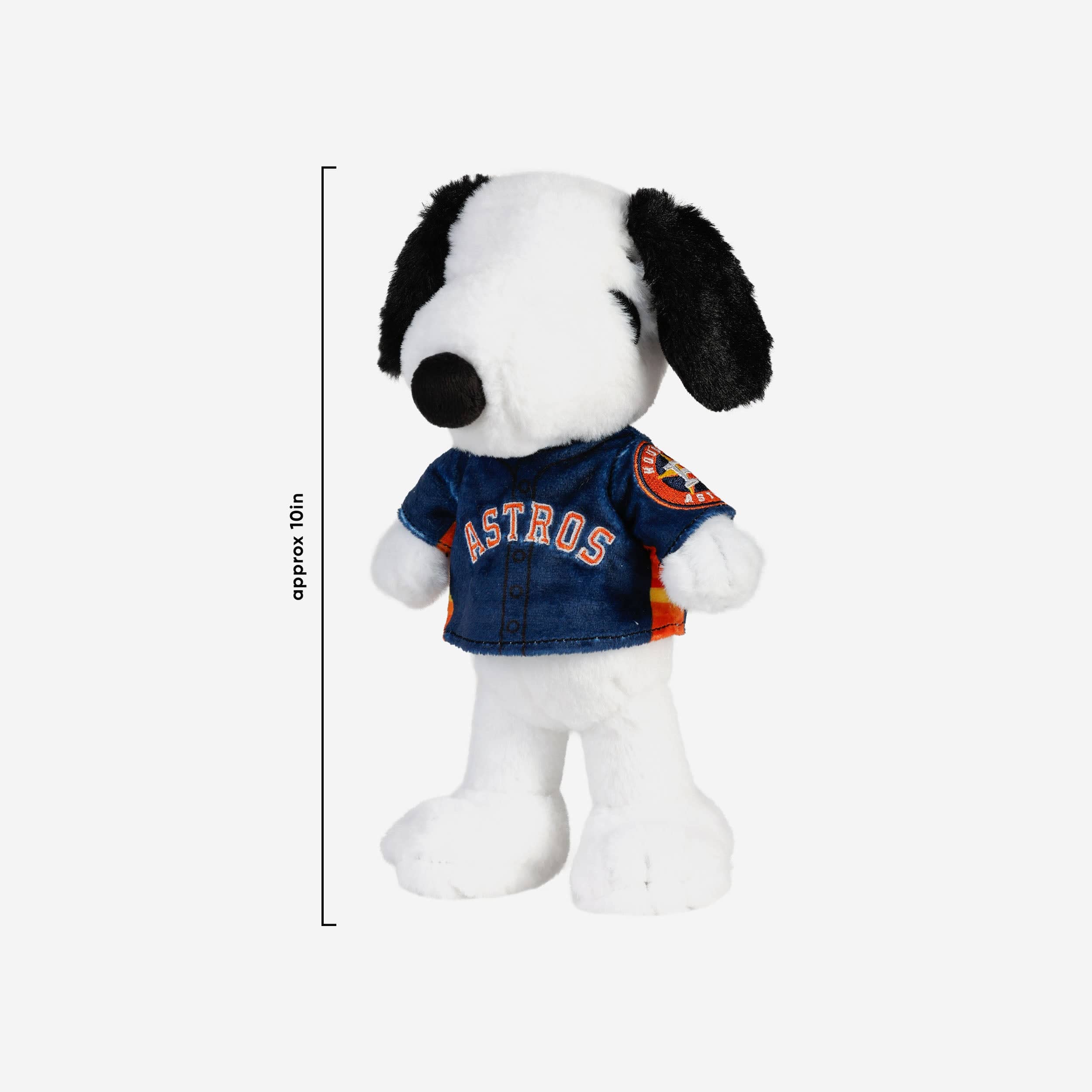 Houston Astros Snoopy Peanuts Team Jersey Plush - Image 2