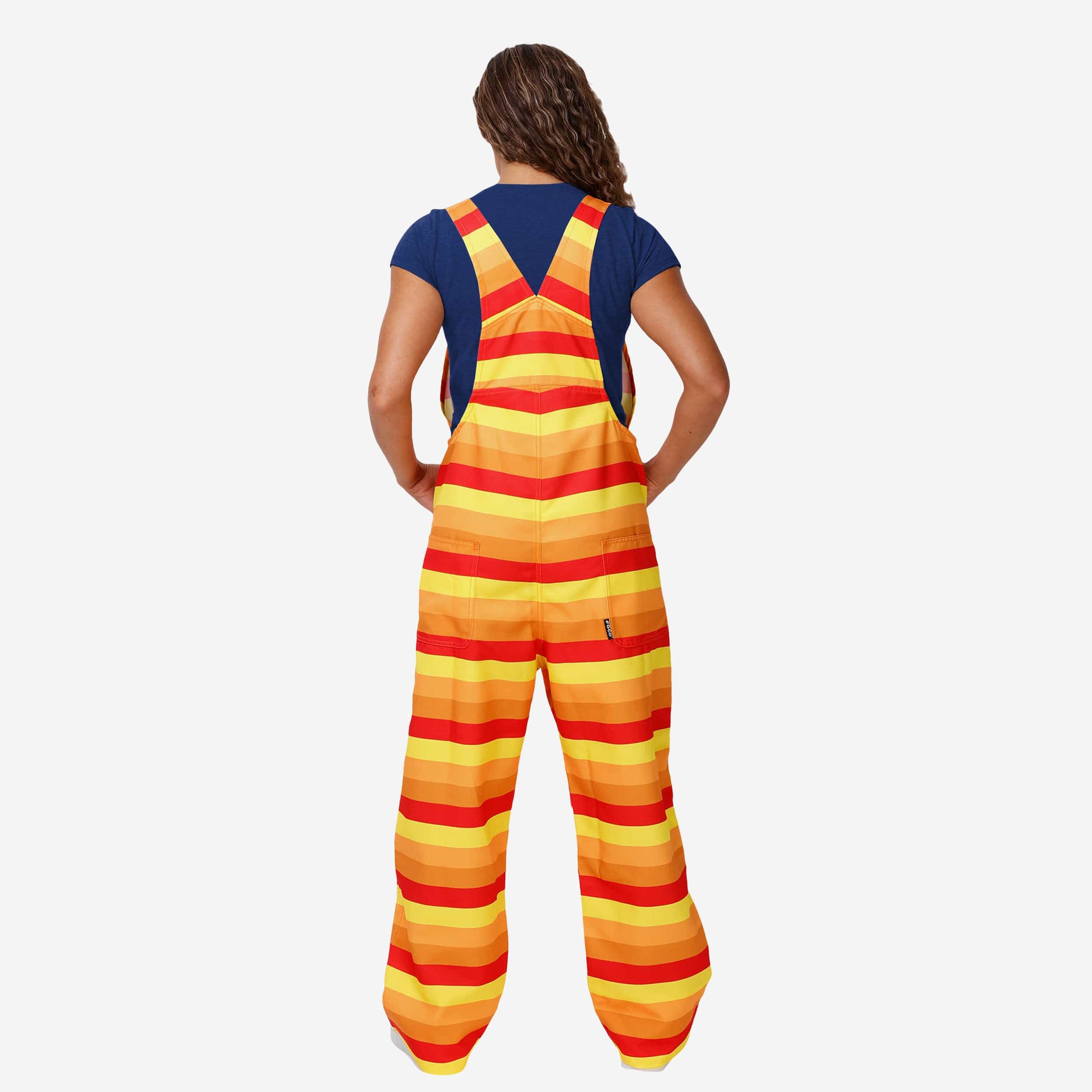 Houston Astros Womens Throwback Thematic Bib Overalls - Image 2