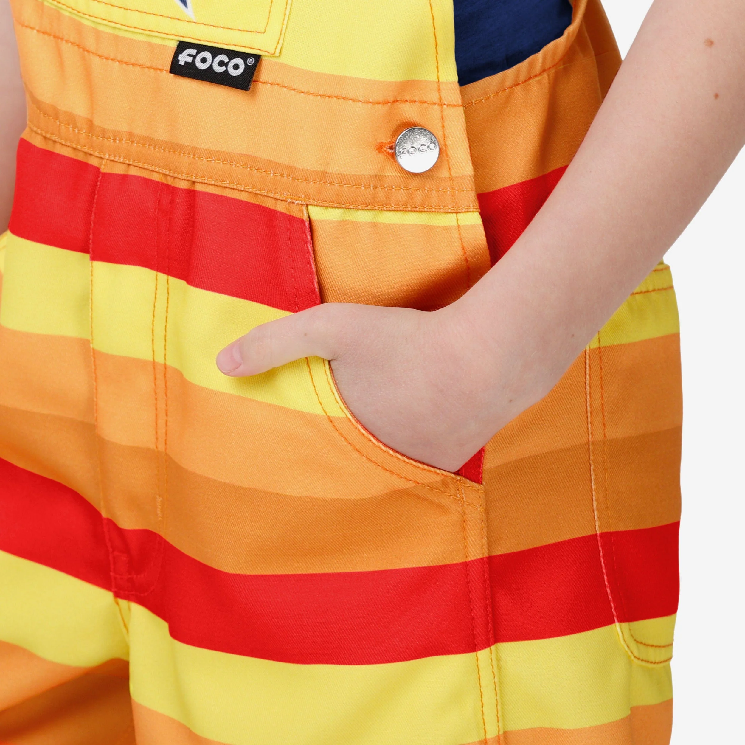 Houston Astros Youth Throwback Thematic Bib Overalls - Image 5