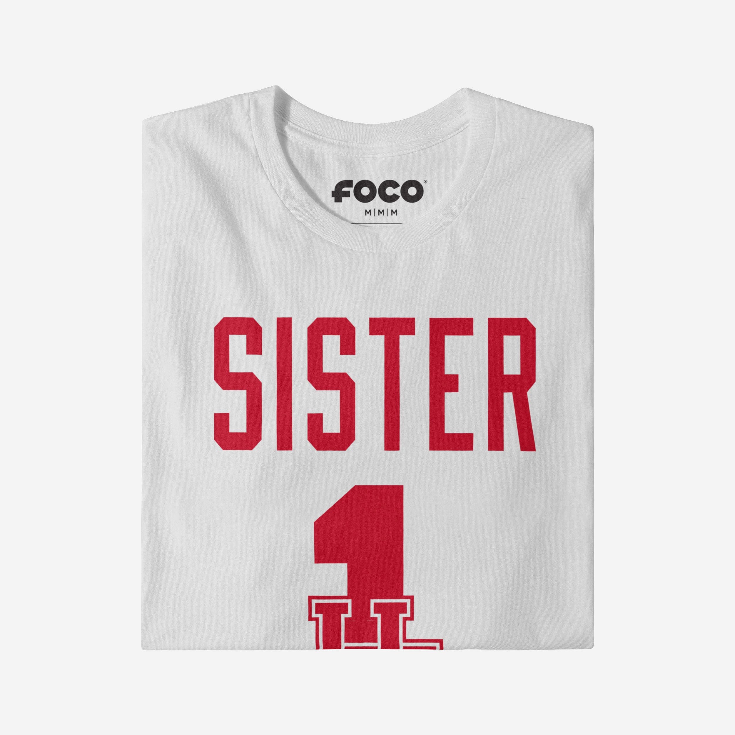 Houston Cougars Number 1 Sister T-Shirt - Image 3